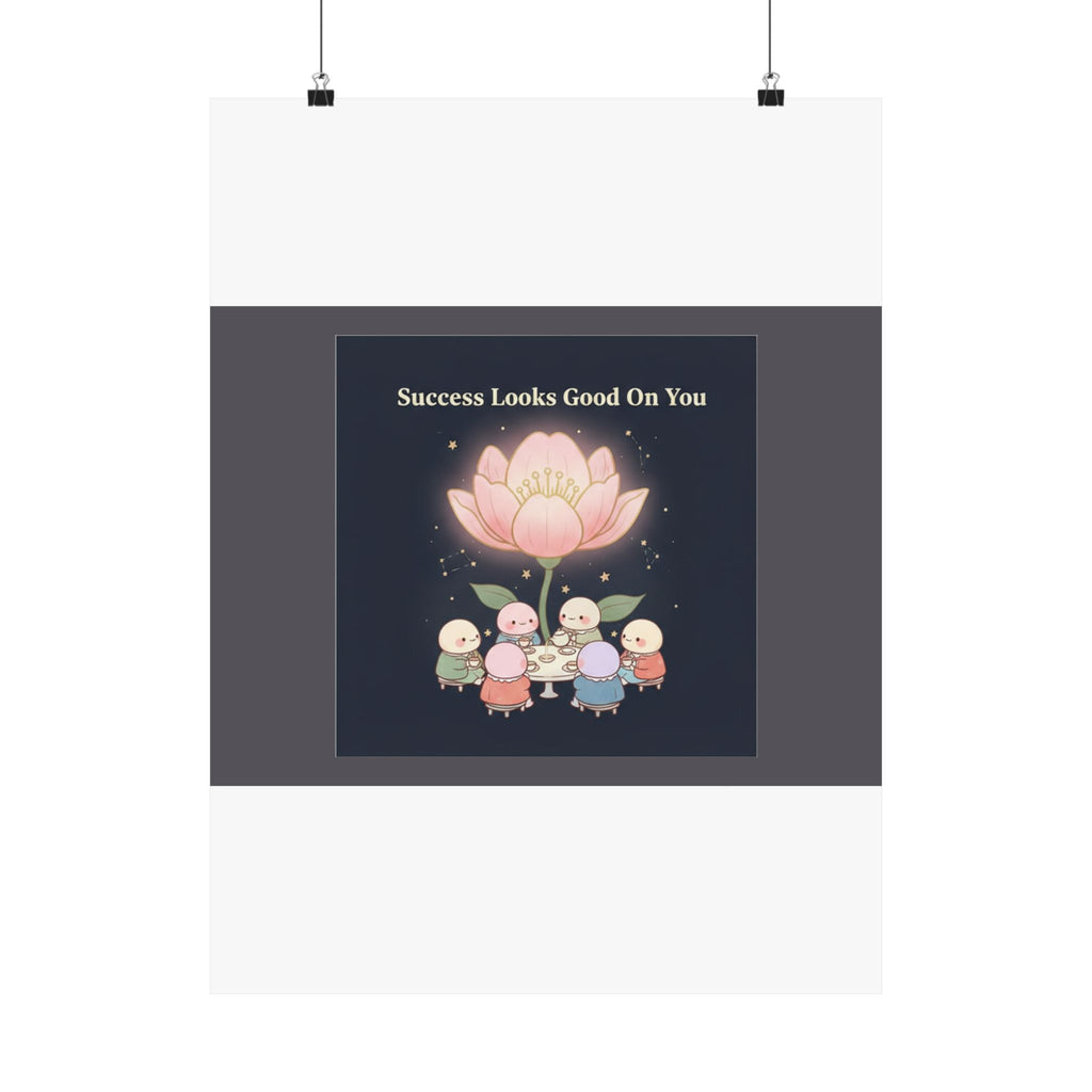 Tiny Chibi Creatures Poster – Success Looks Good on You