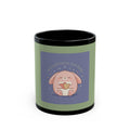 Rabbit Black Mug 11oz – You Are Allowed to Grow Slowly