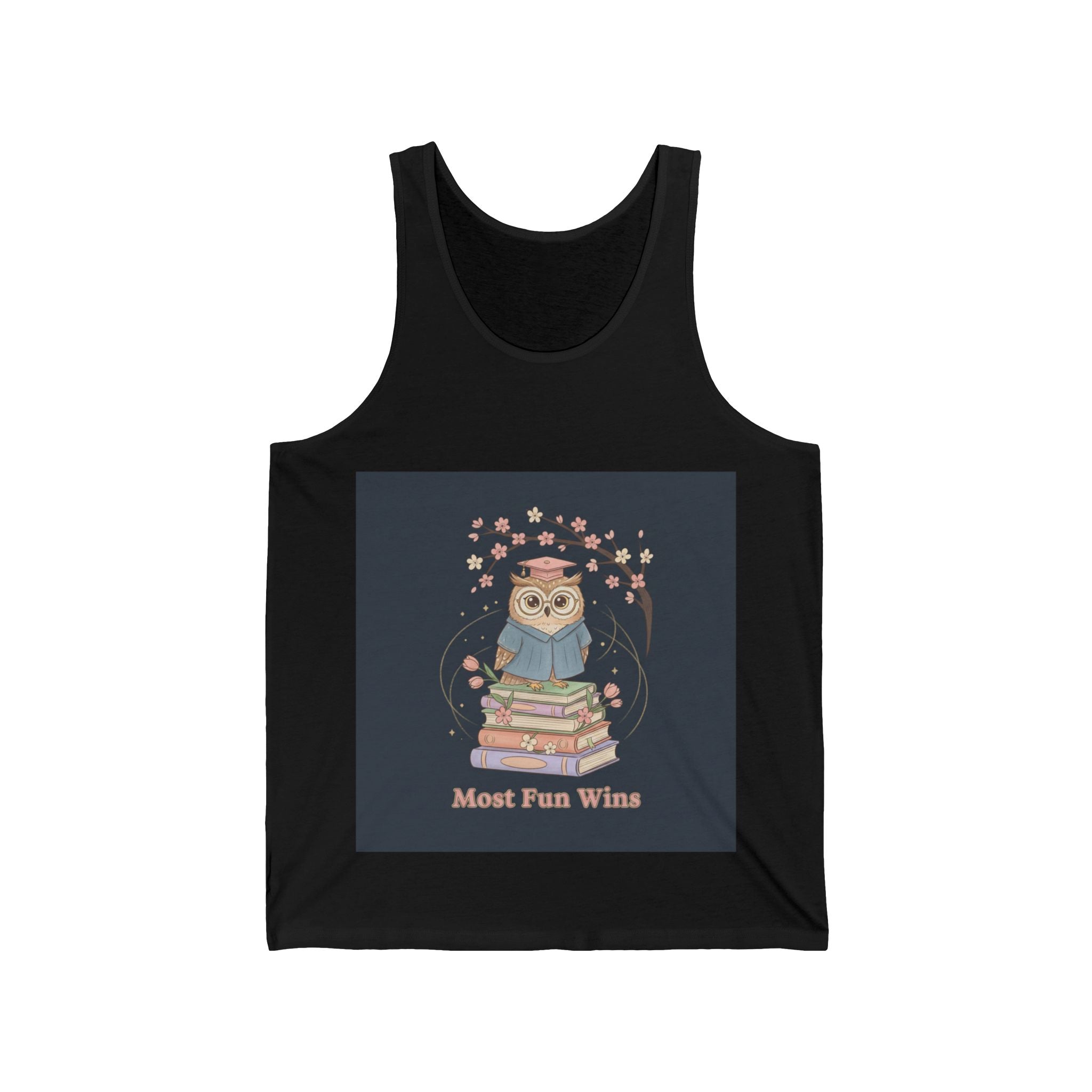 Owl Tank Top – Most Fun Wins
