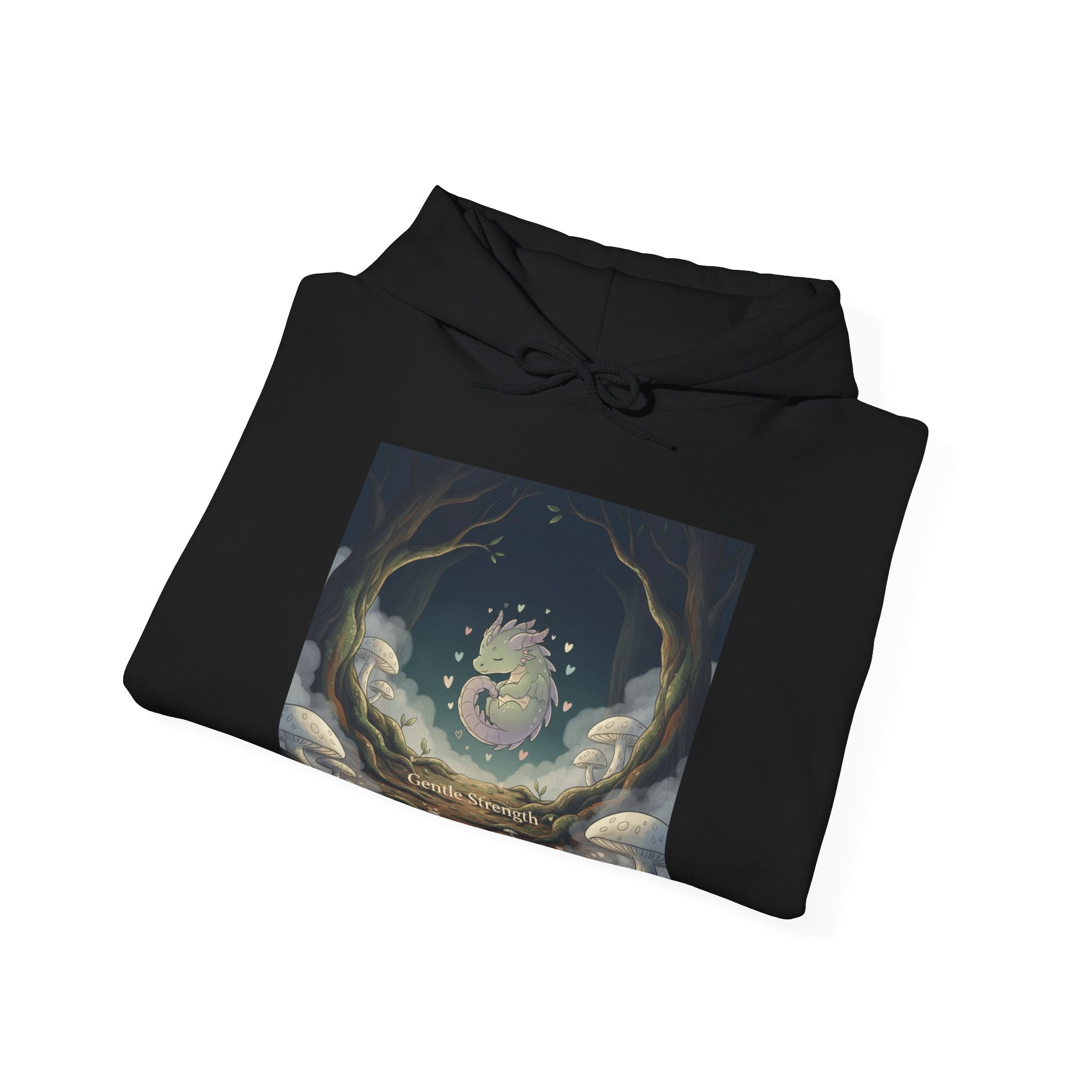 Gentle Strength Dragon Hoodie