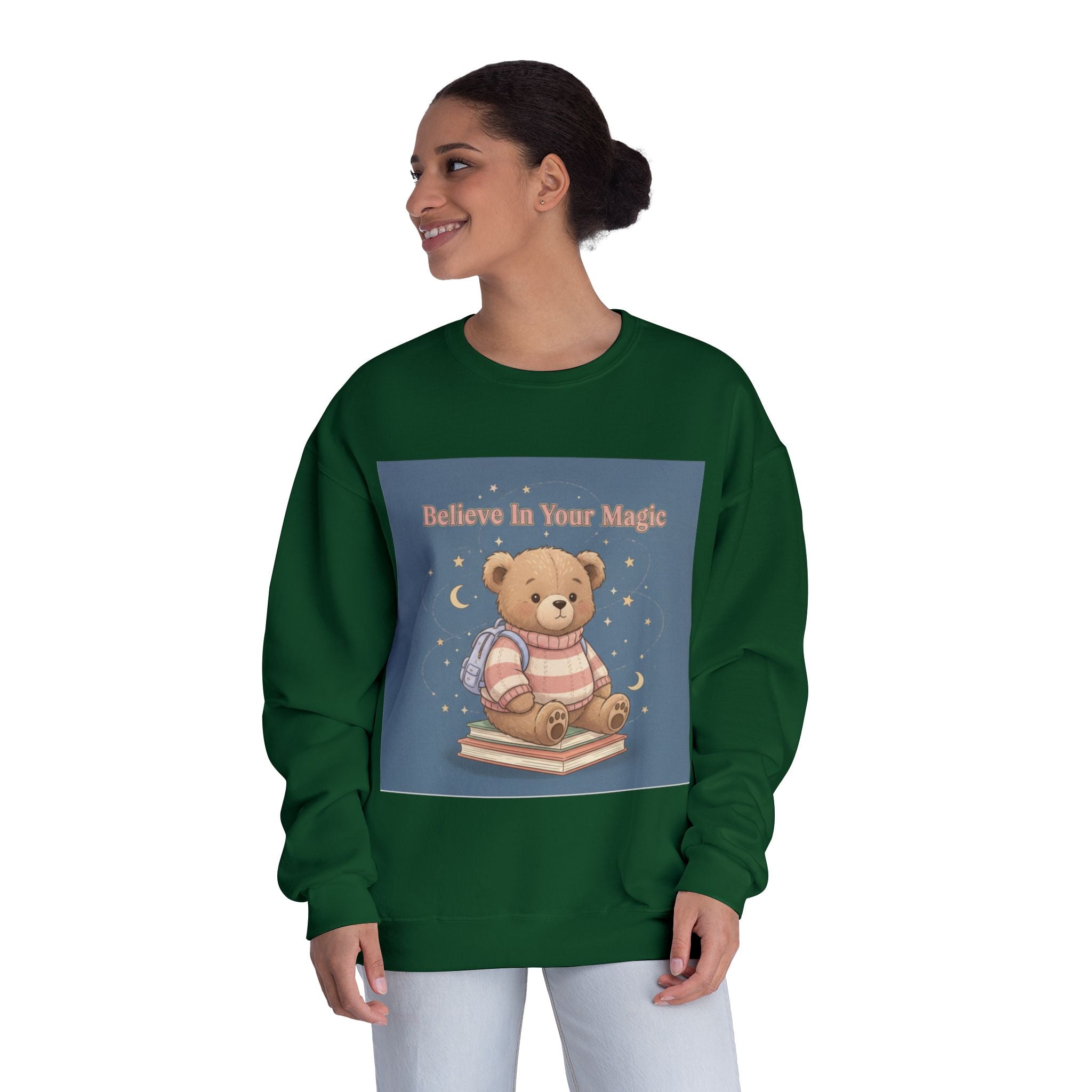 Bear Crewneck Sweatshirt – Believe in Your Magic