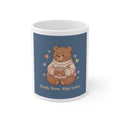 Bear Mug 11oz – Study Now Slay Later