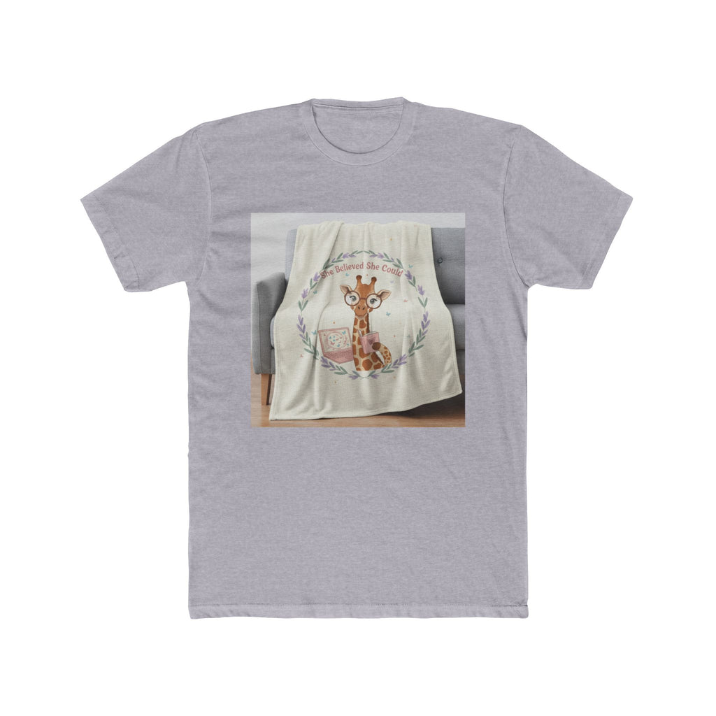 She Believed She Could Giraffe Unisex Tee