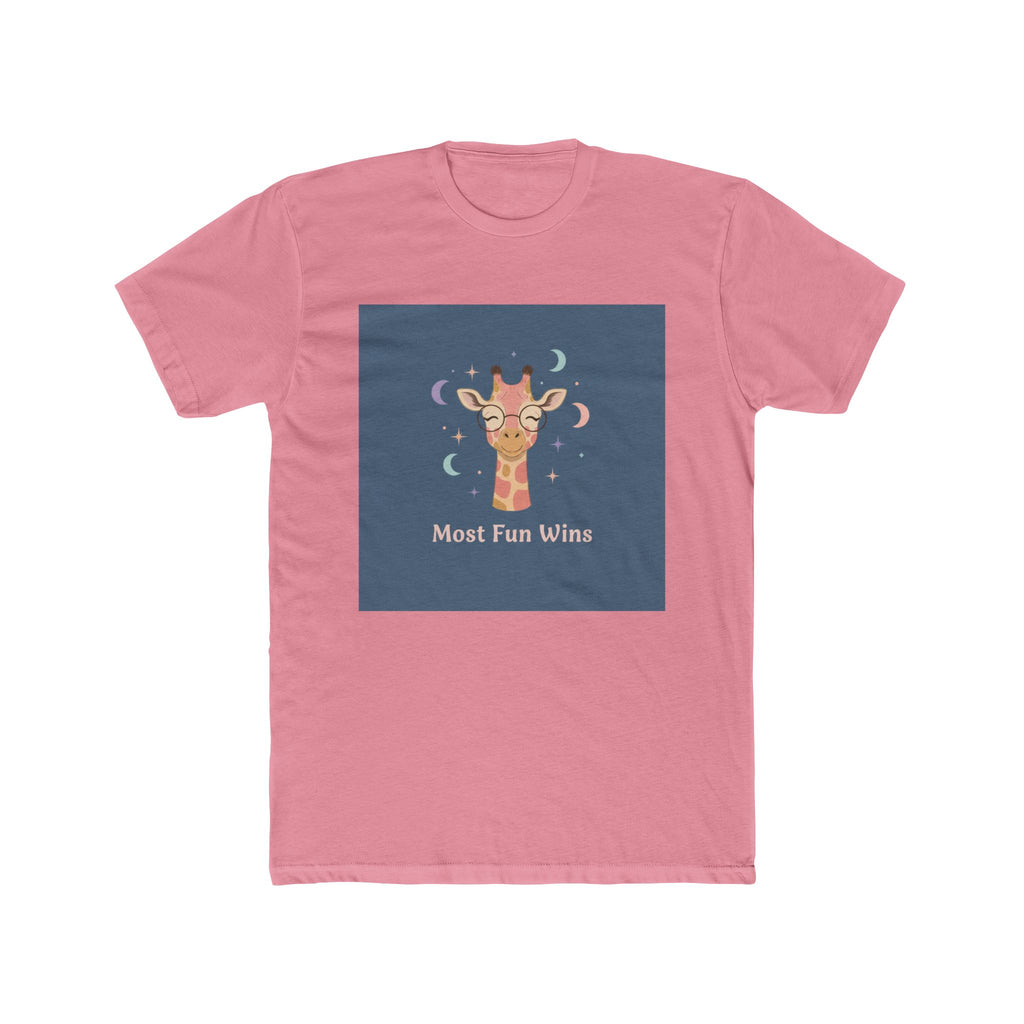 Giraffe Unisex Tee – Most Fun Wins