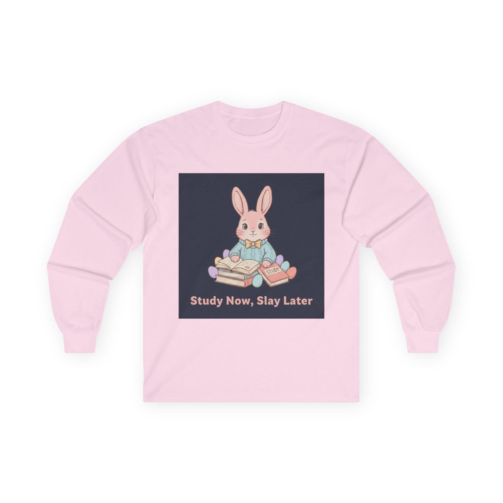 Bear Long Sleeve Tee – Study Now Slay Later