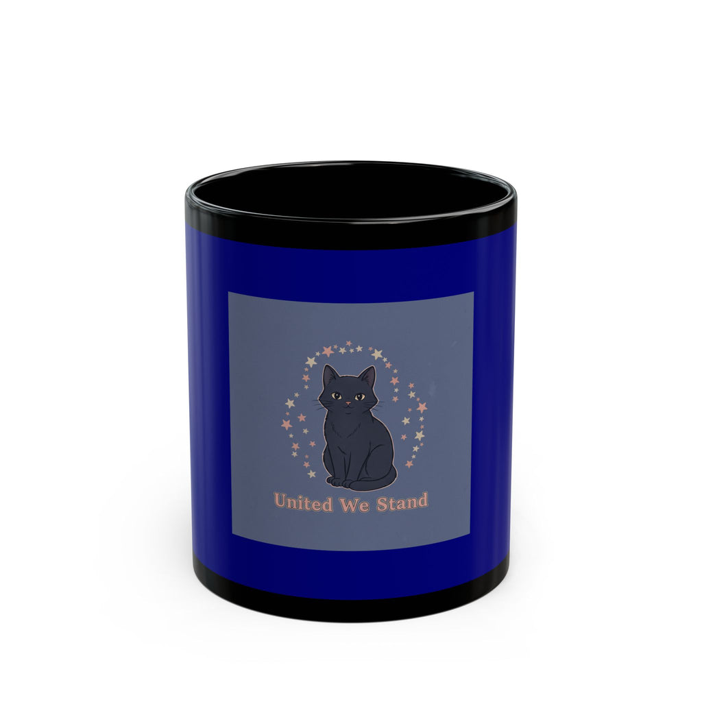 Black Cat Black Mug 11oz – United We Stand