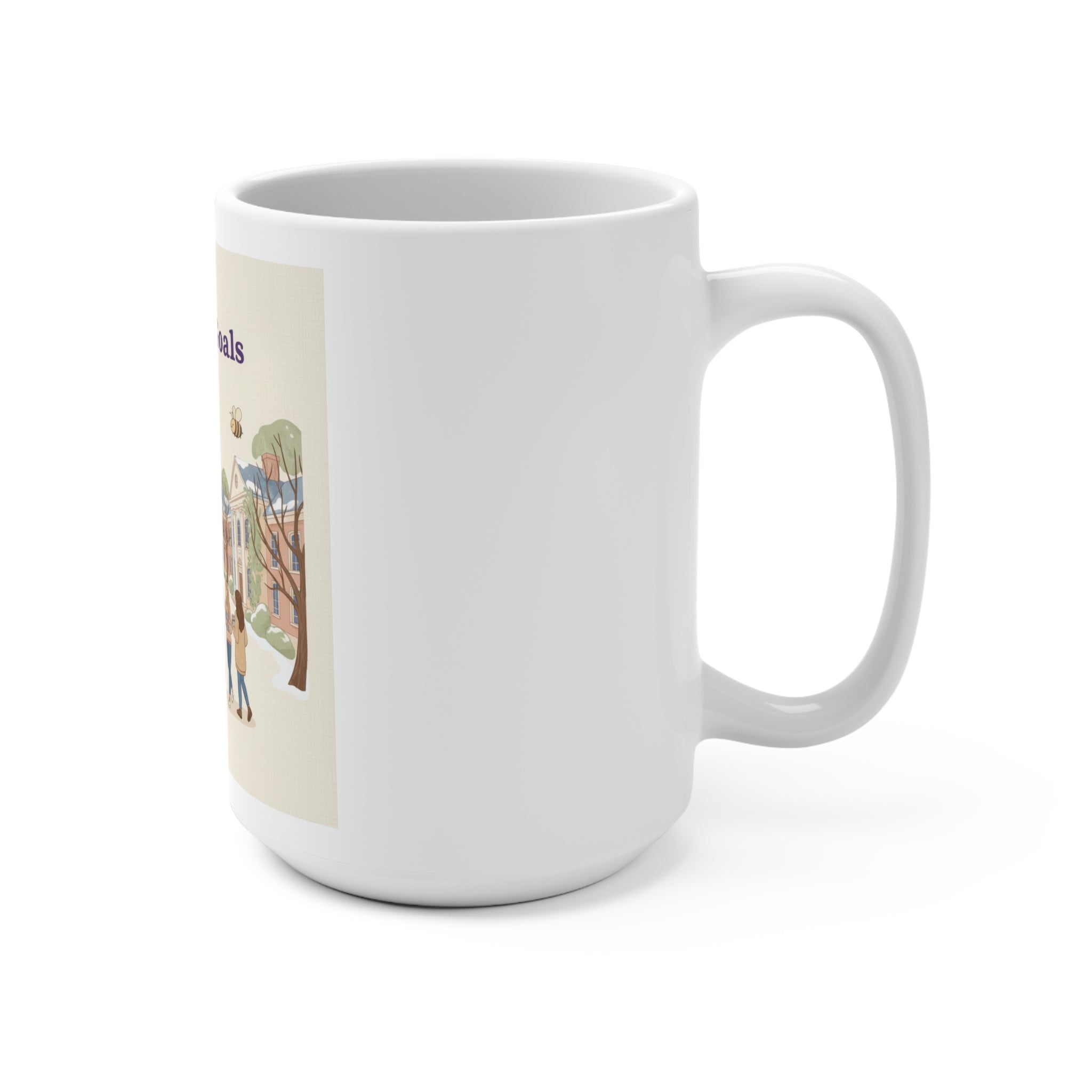 Goals On Goals Bees Mug 15oz