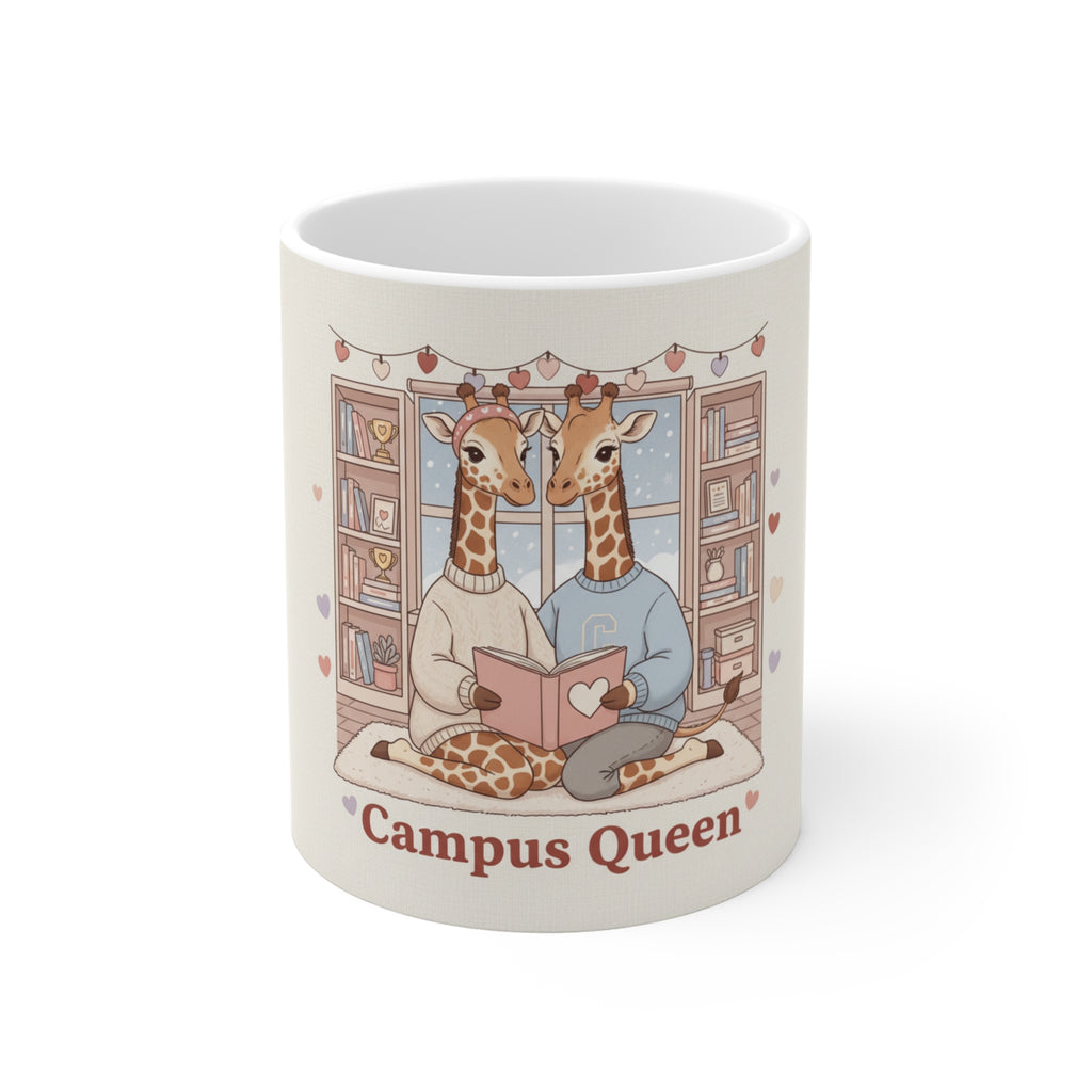 Campus Queen Giraffe Mug 11oz