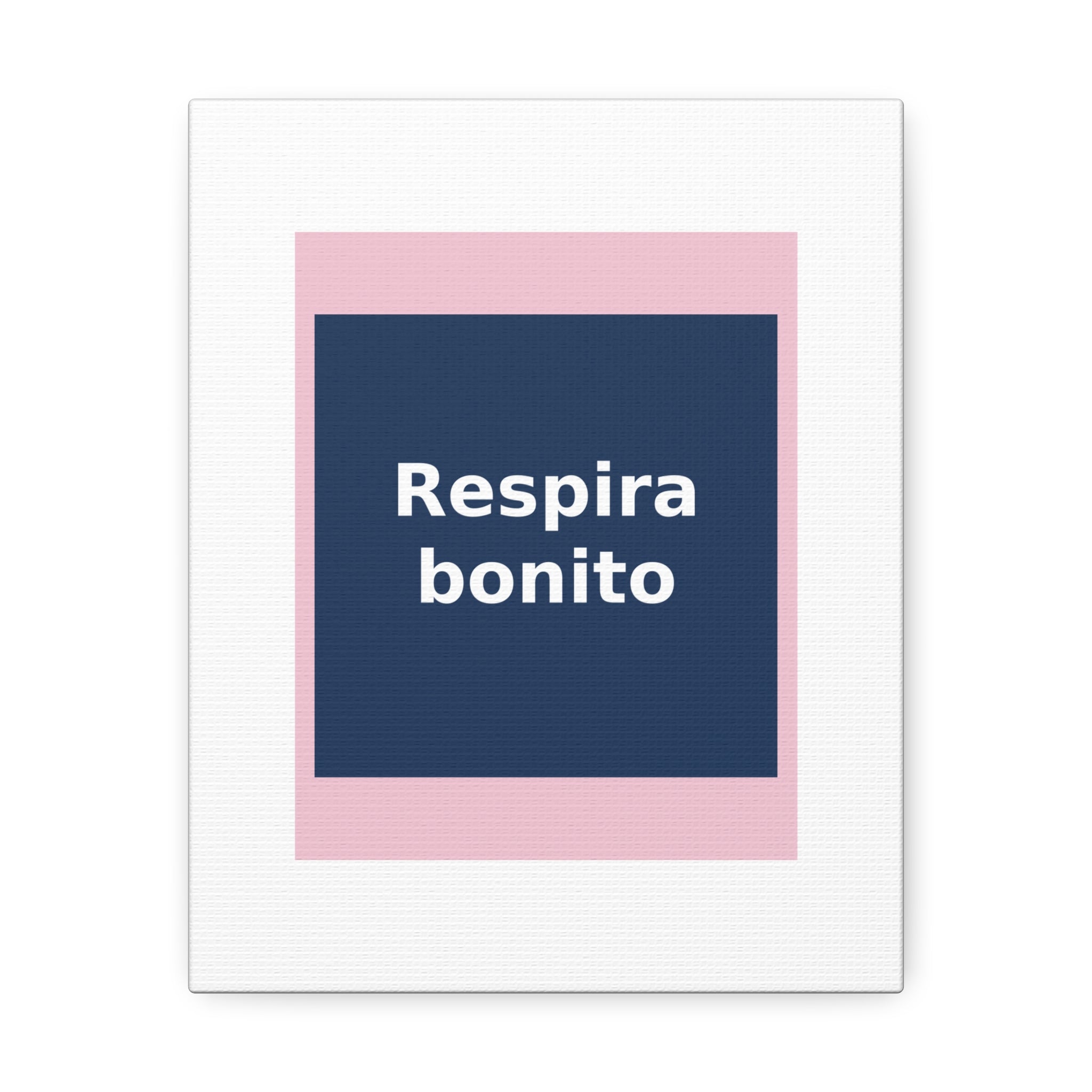 "Respira bonito" Black Cat Canvas | Trendy Gift for Her | Lifestyle | KayKay Classics