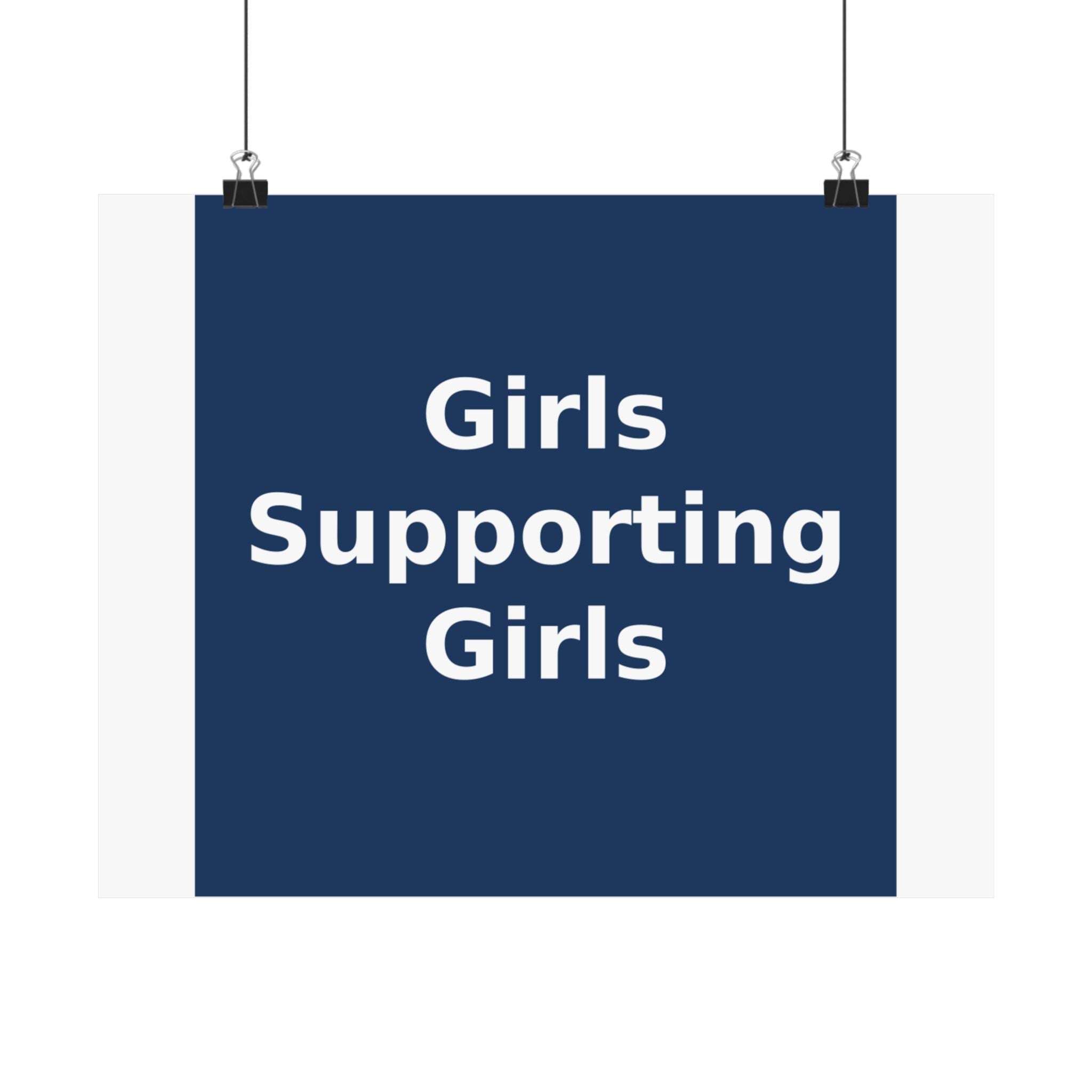 Girls Supporting Girls - KayKay Poster