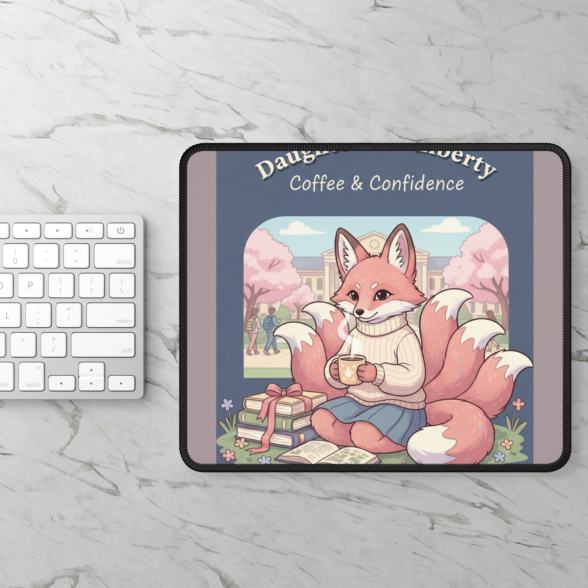 Kitsune Mouse Pad – Daughters of Liberty