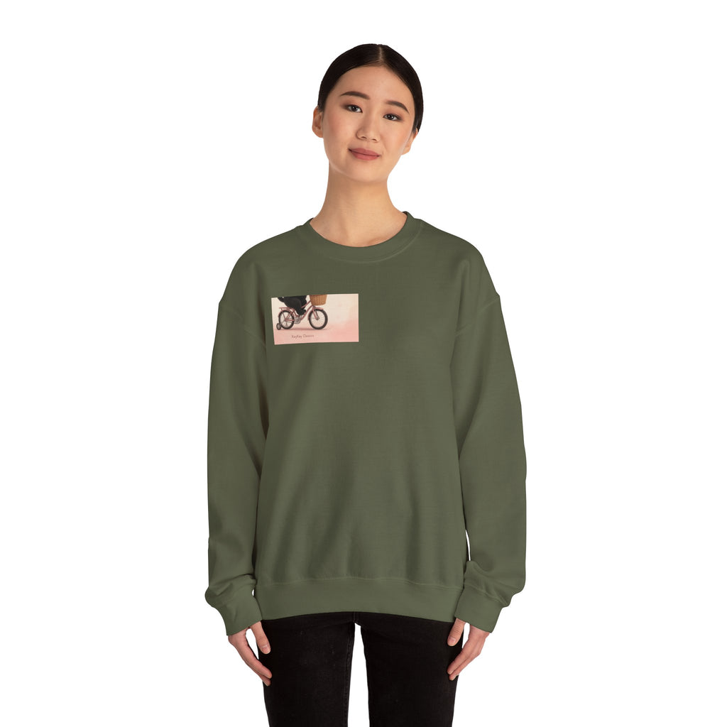 "Life Behind Bars" Black Cat Crewneck | College Girl Gift | Fashion | KayKay Classics