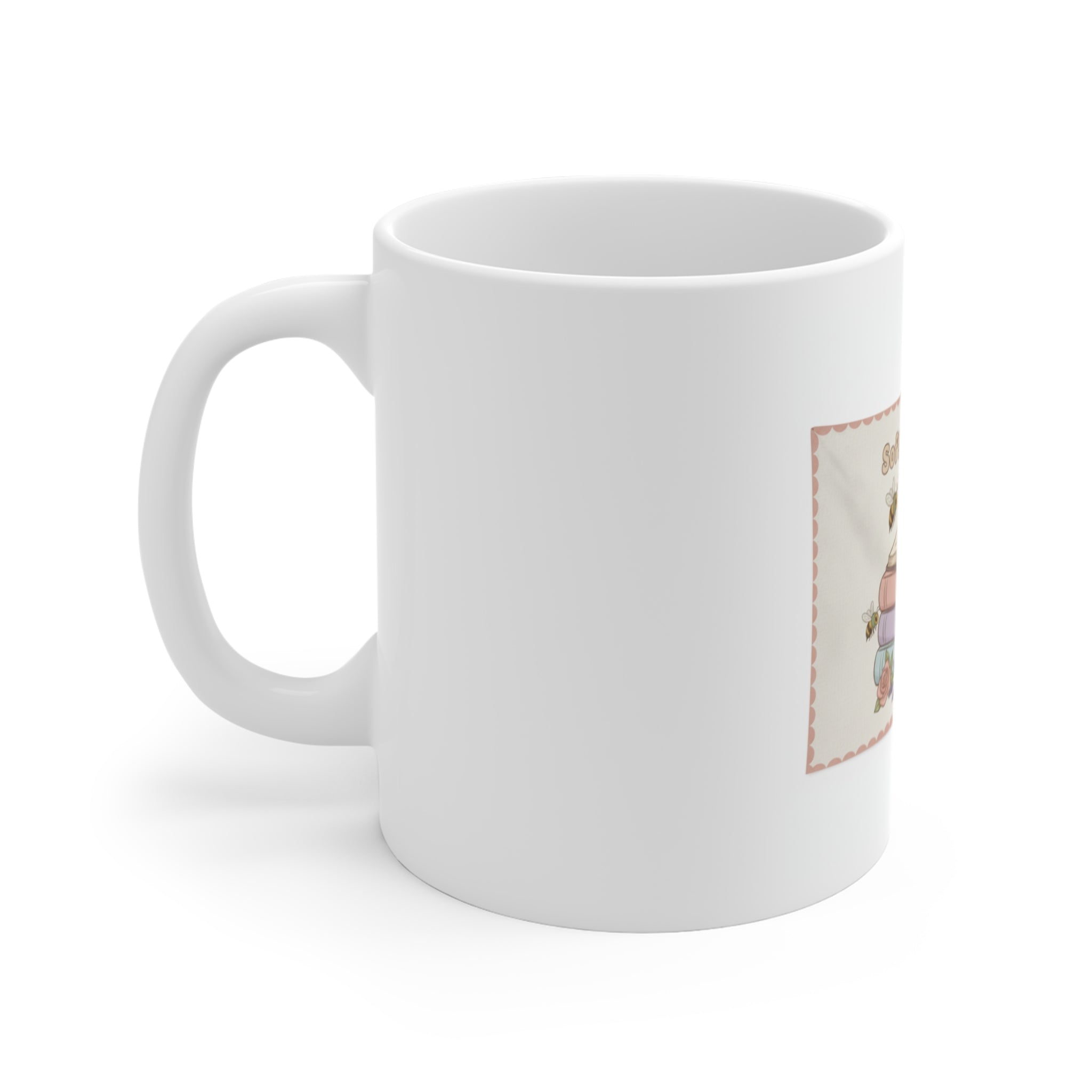 Soft Life Scholar Bee Mug 11oz