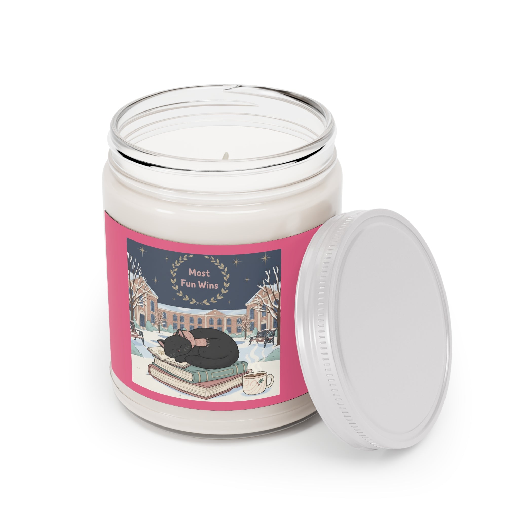 Black Cat Scented Candle – Most Fun Wins