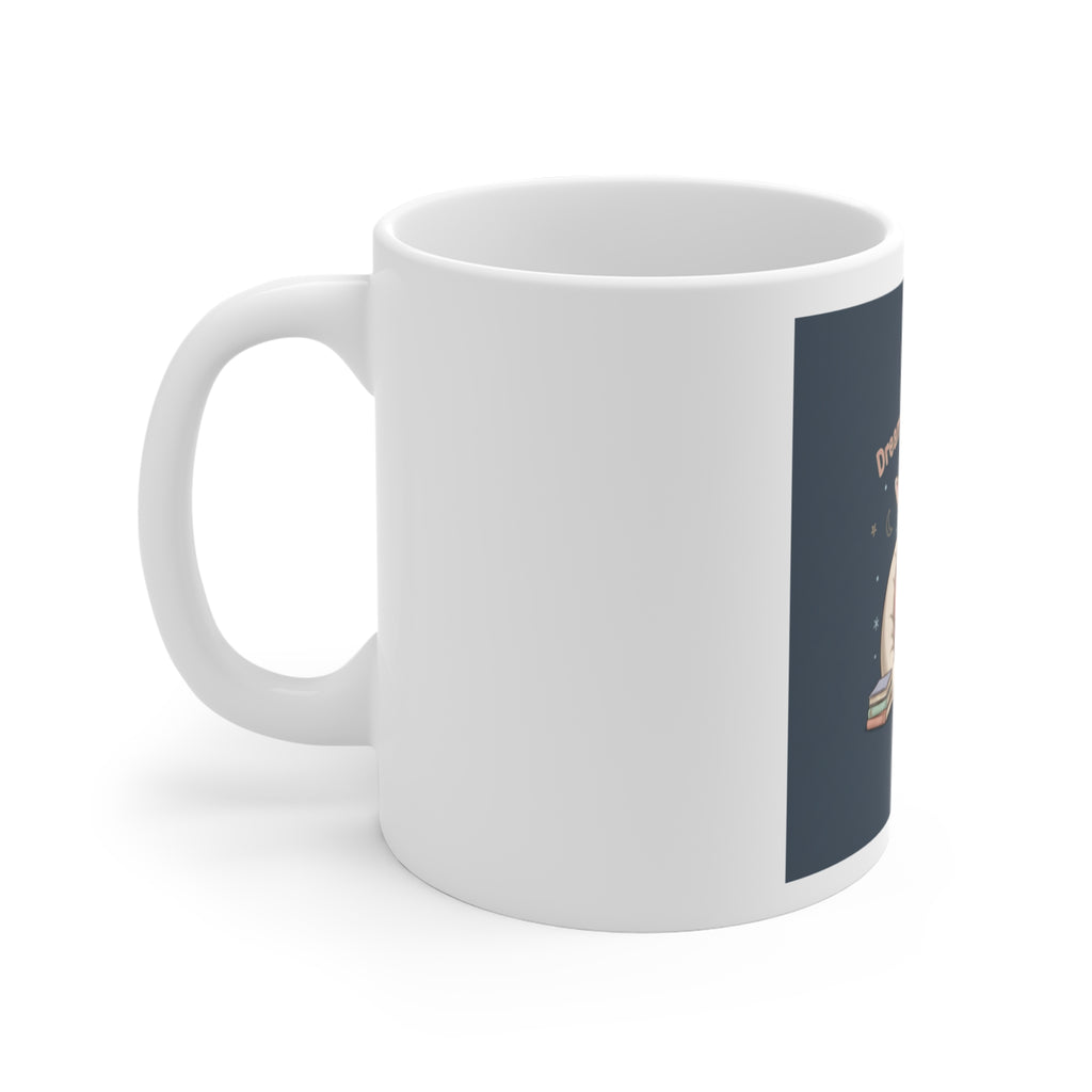 Bunny Mug 11oz – Dream Big Study Hard