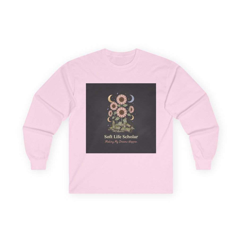 Sunflowers Long Sleeve Tee – Soft Life Scholar