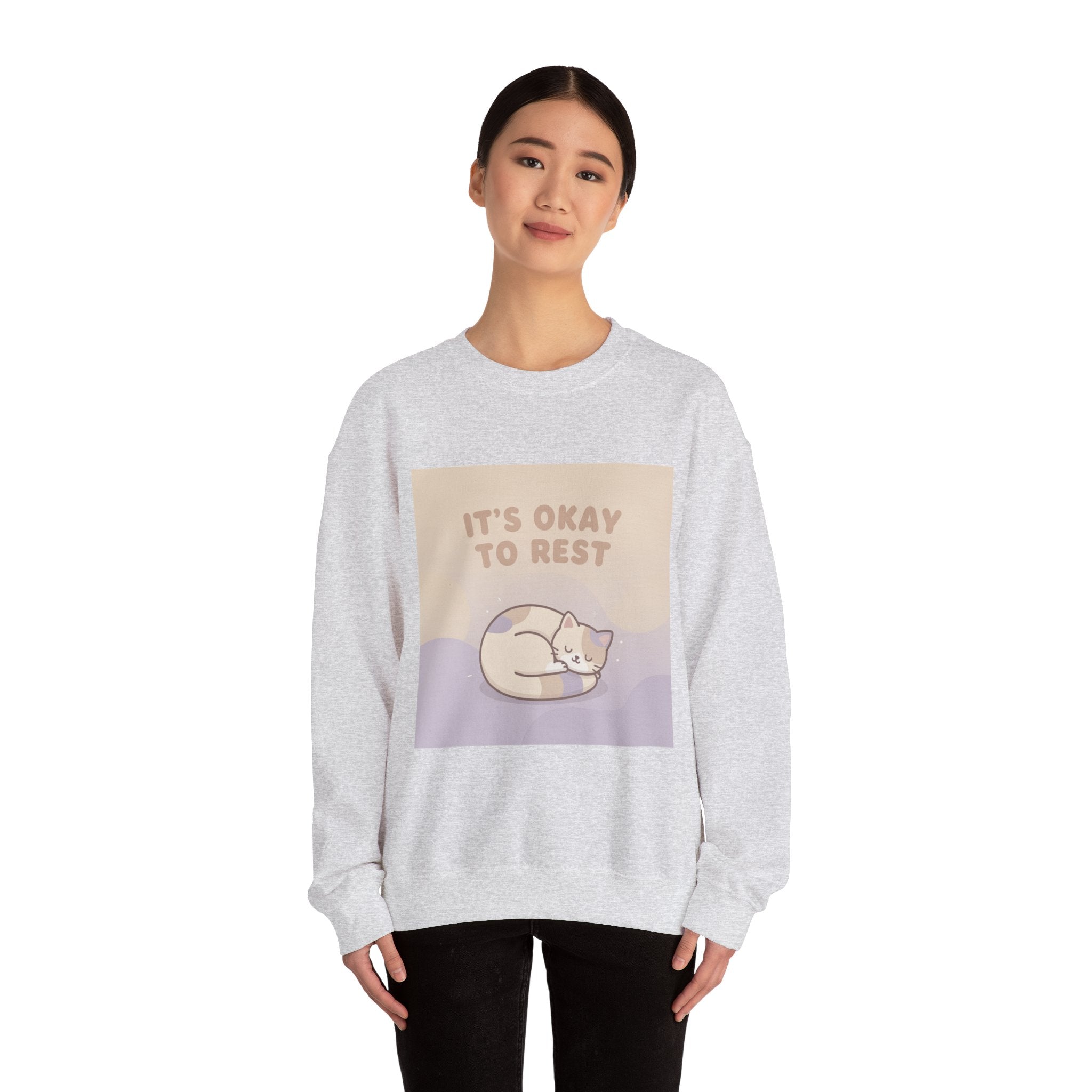 "NEEDS_OCR_SCAN" Black Cat Crewneck | College Girl Gift | Fashion | KayKay Classics