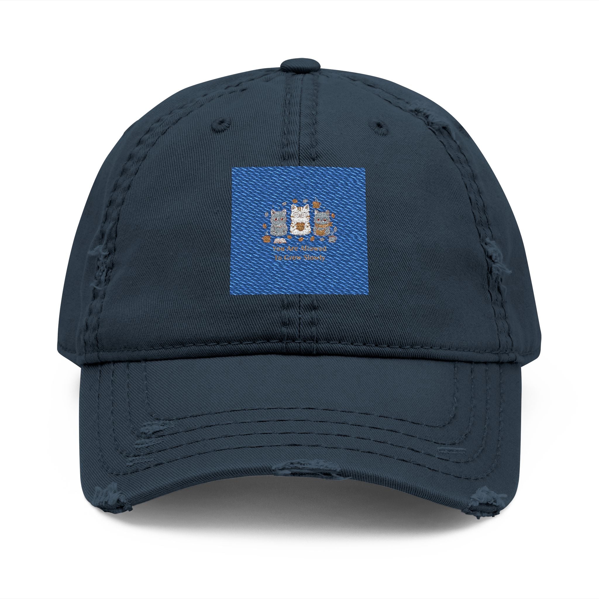 Cats With Glasses Dad Hat – You Are Allowed to Grow Slowly