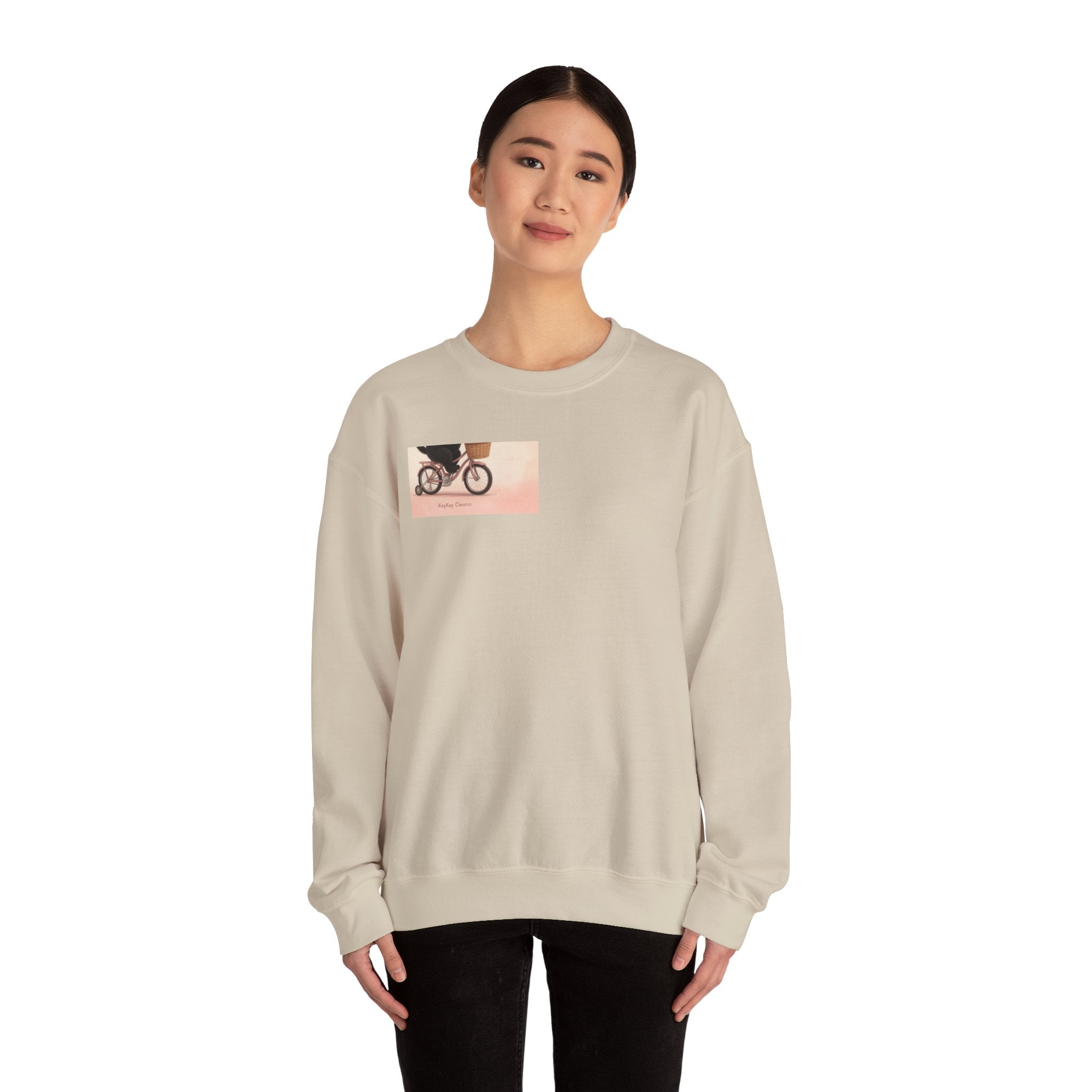 "Life Behind Bars" Black Cat Crewneck | College Girl Gift | Fashion | KayKay Classics