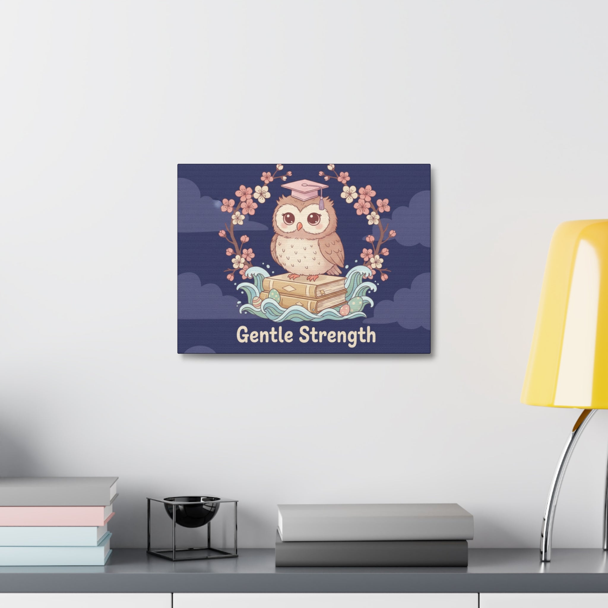 Owl Canvas Print – Gentle Strength