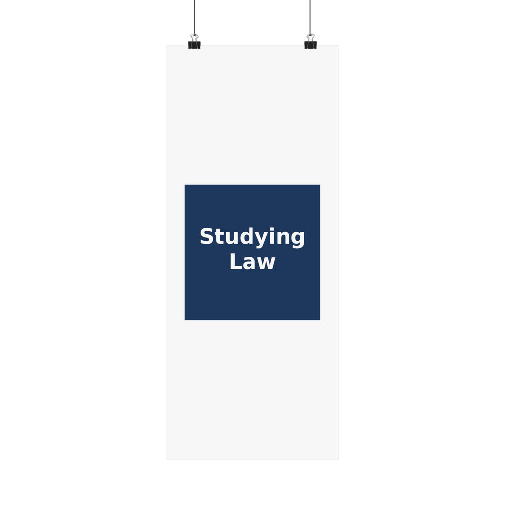 Studying Law - KayKay Poster