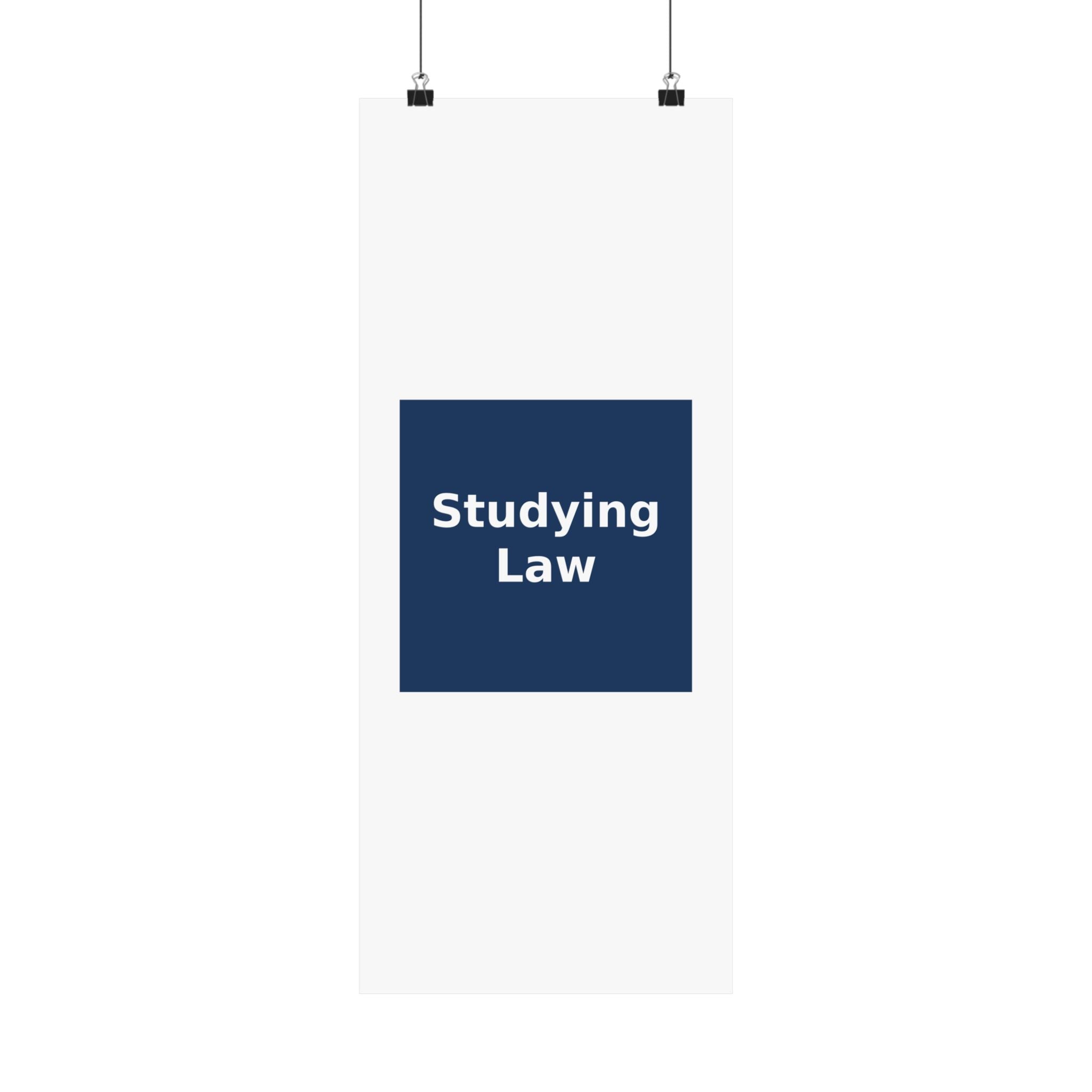 Studying Law - KayKay Poster