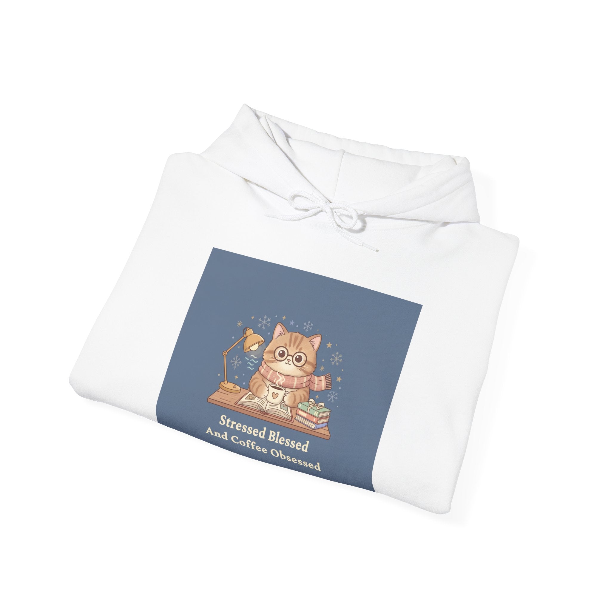 Bear Hoodie – Stressed Blessed and Coffee Obsessed