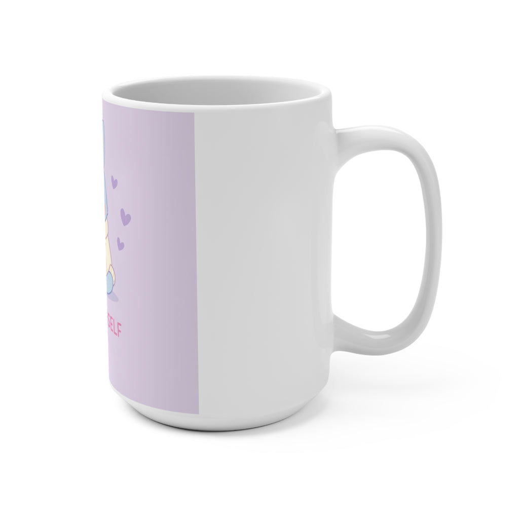 LOVE YOURSELF FIRST Bunny Mug 15oz
