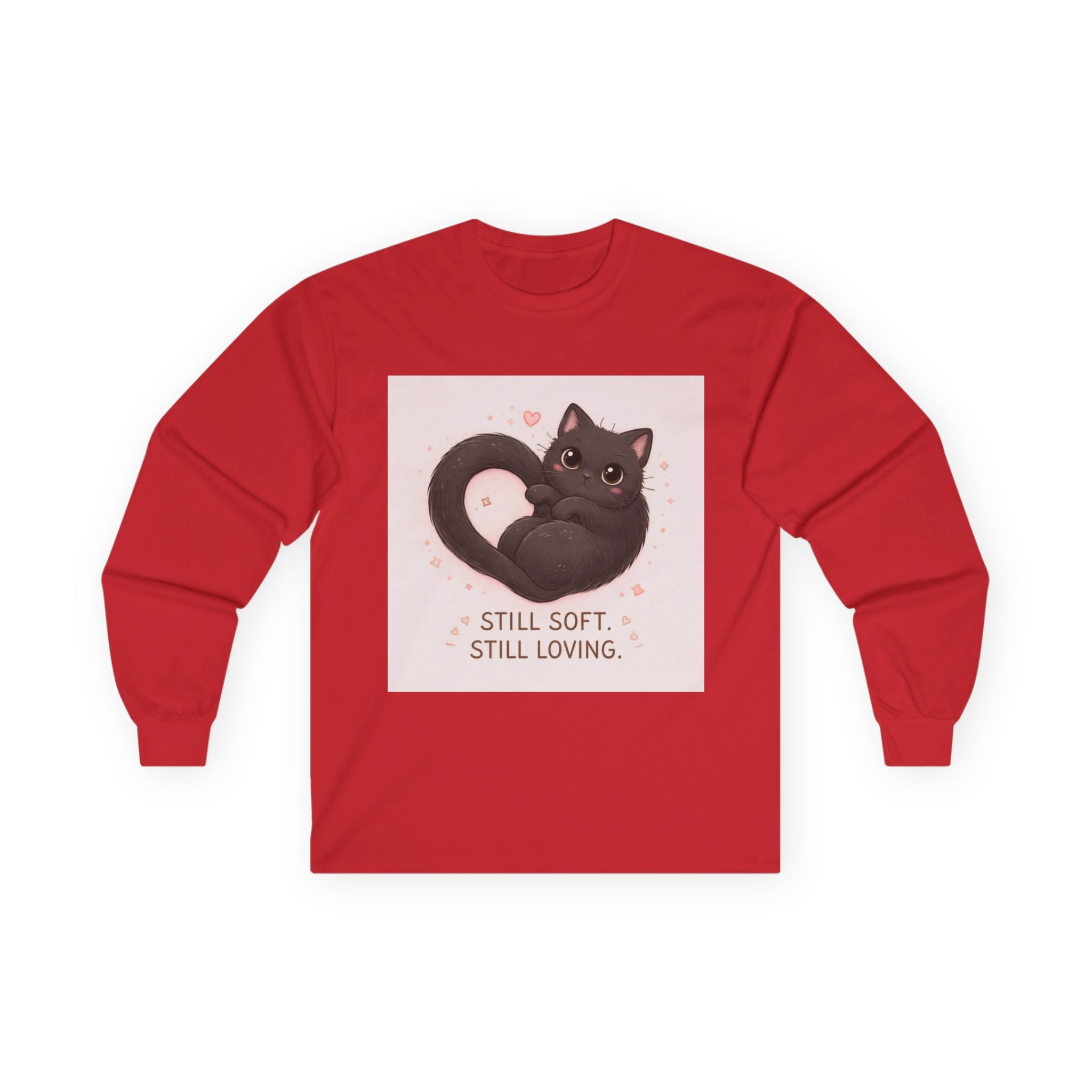 STILL SOFT. STILL LOVING Cat Long Sleeve Tee