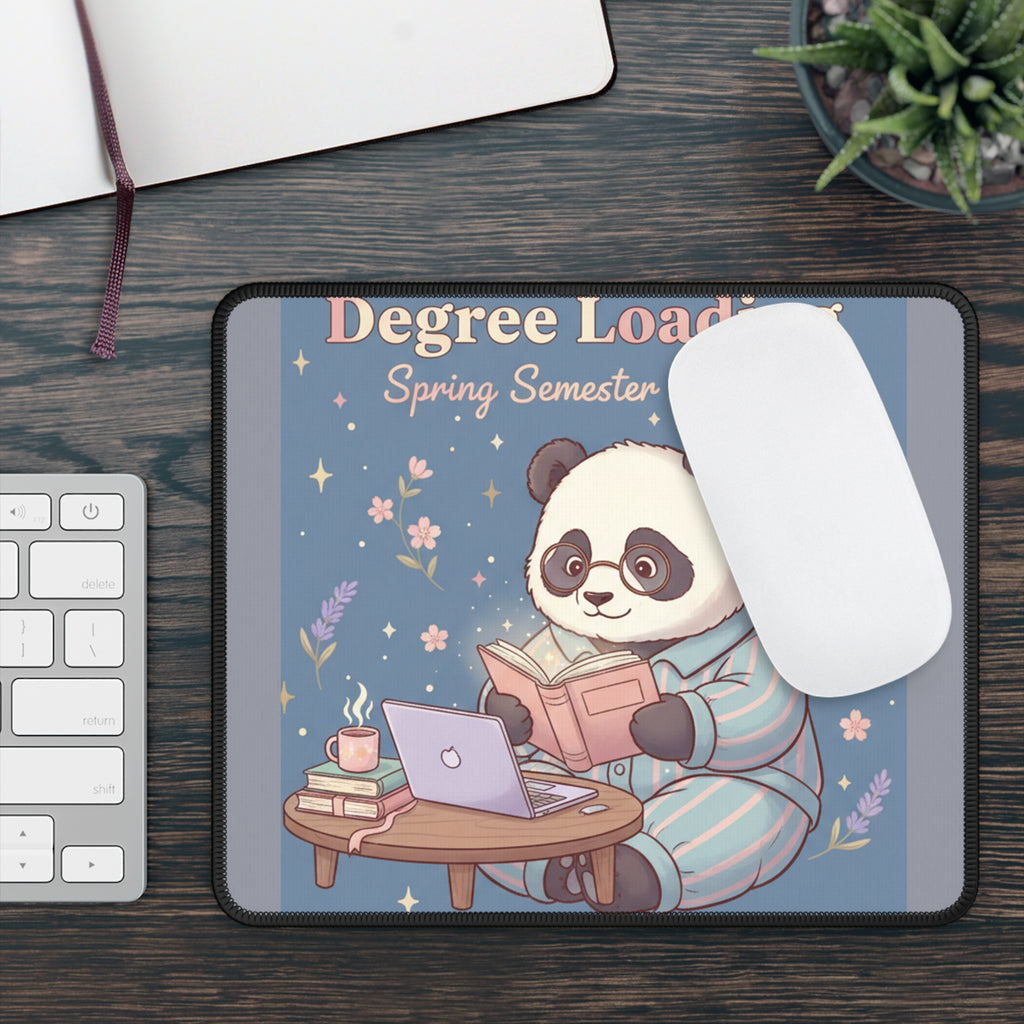 Panda Mouse Pad – Degree Loading Spring Semester Magic