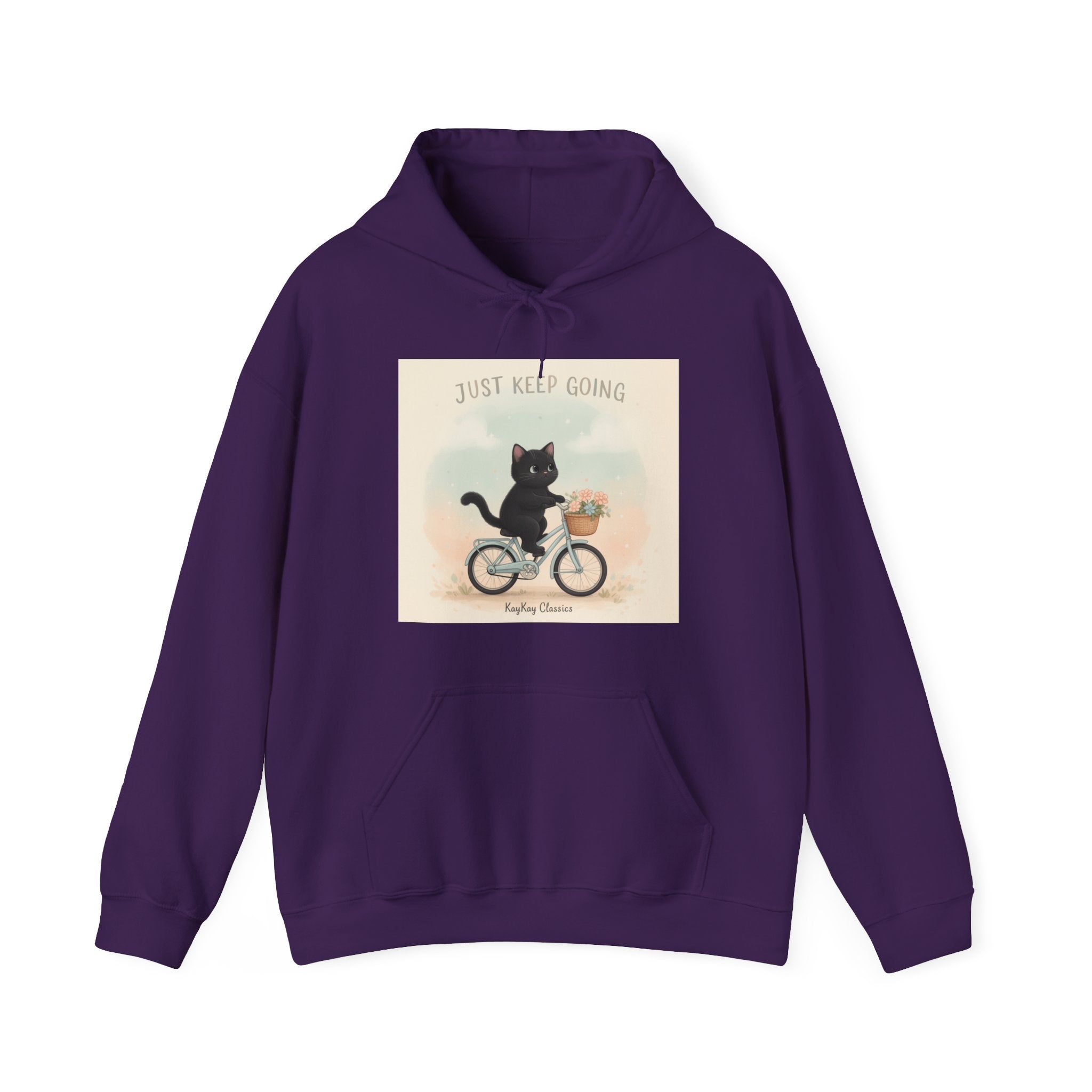 "Design" Black Cat Hoodie | College Girl Gift | Fashion | KayKay Classics