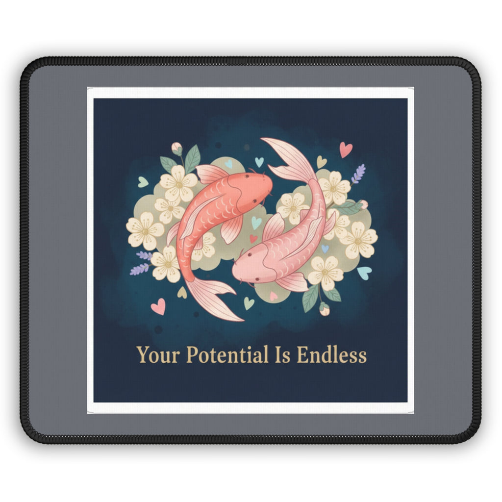 Koi Mouse Pad – Your Potential is Endless