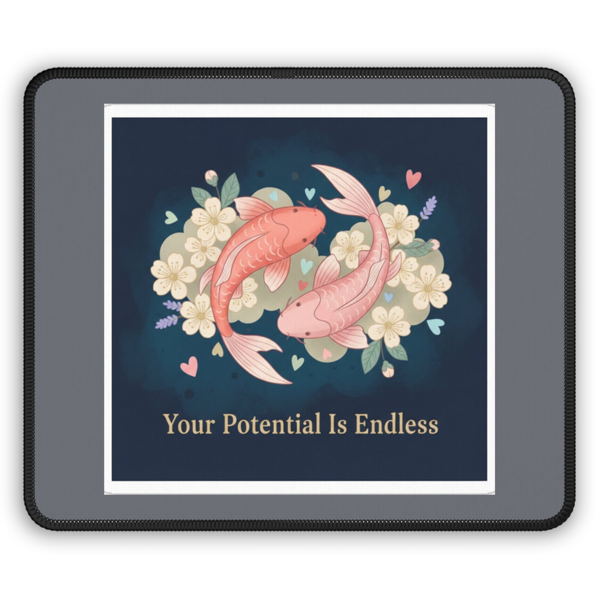 Koi Mouse Pad – Your Potential is Endless