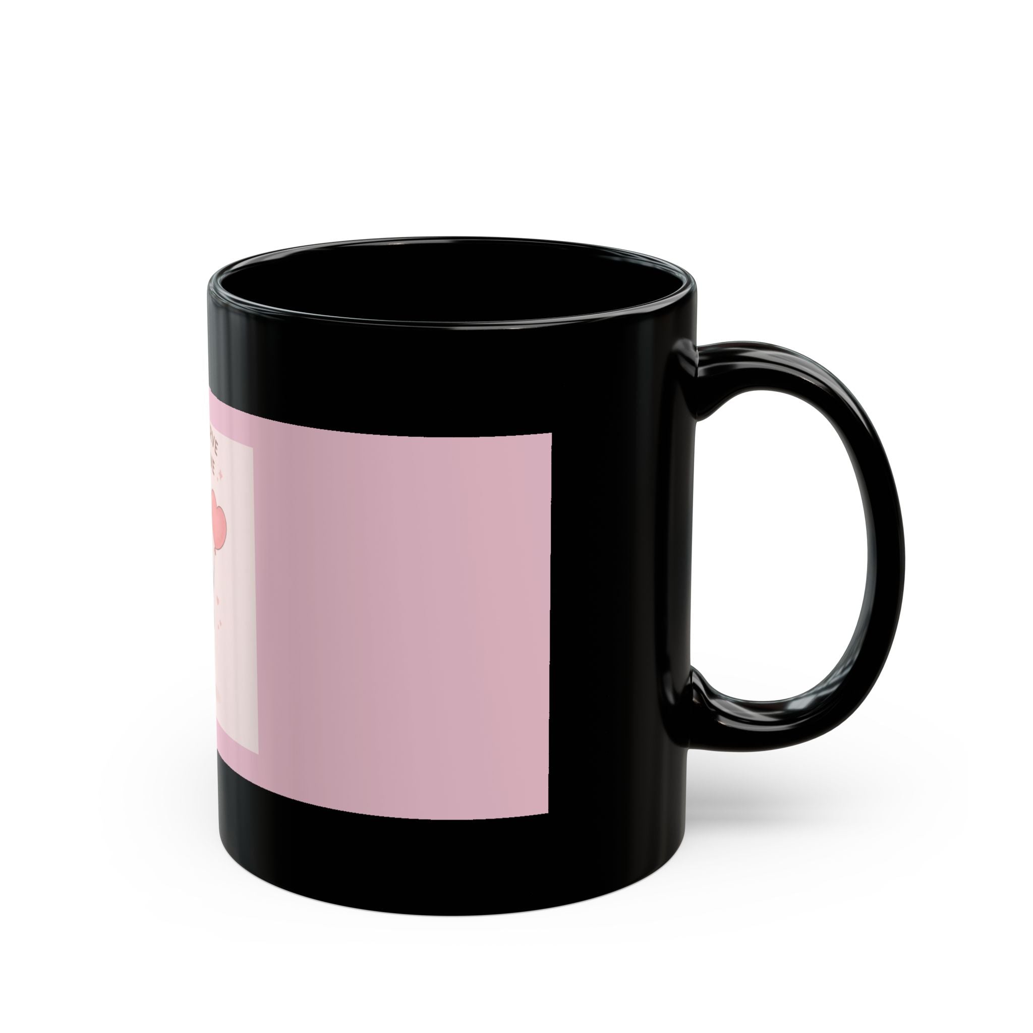"YOU DESERVE GOOD LOVE" Black Cat Black Mug | College Girl Gift | Fashion | KayKay Classics