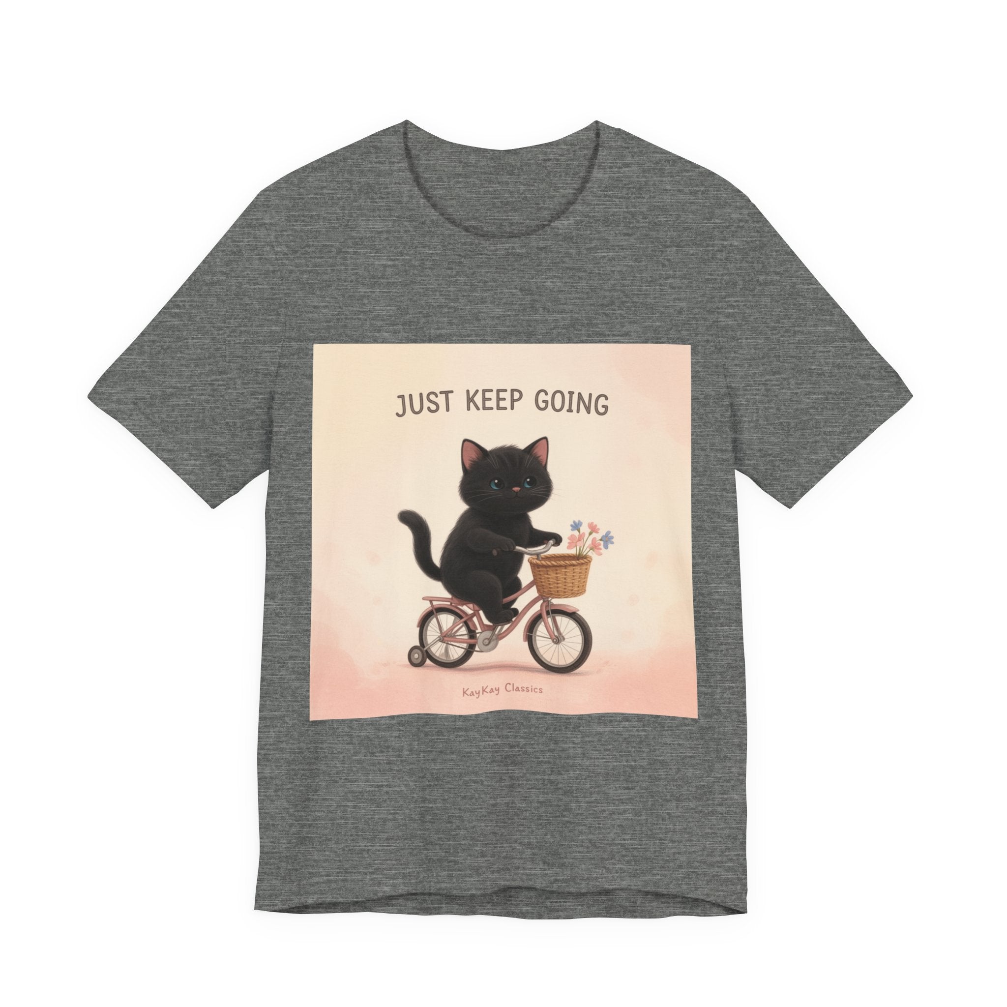 "Life Behind Bars" Black Cat Women Tee | College Girl Gift | Fashion | KayKay Classics