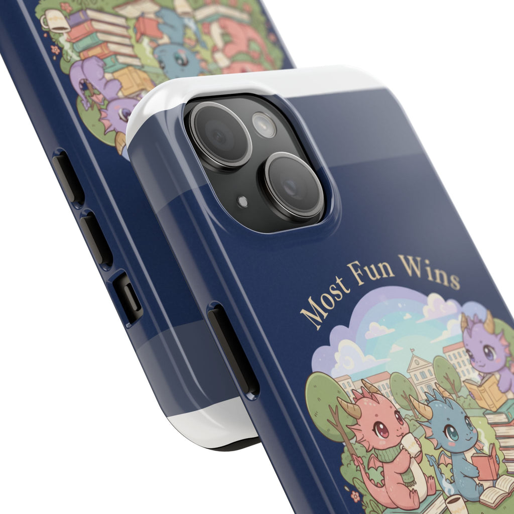 Baby Dragons Tough Phone Case – Most Fun Wins
