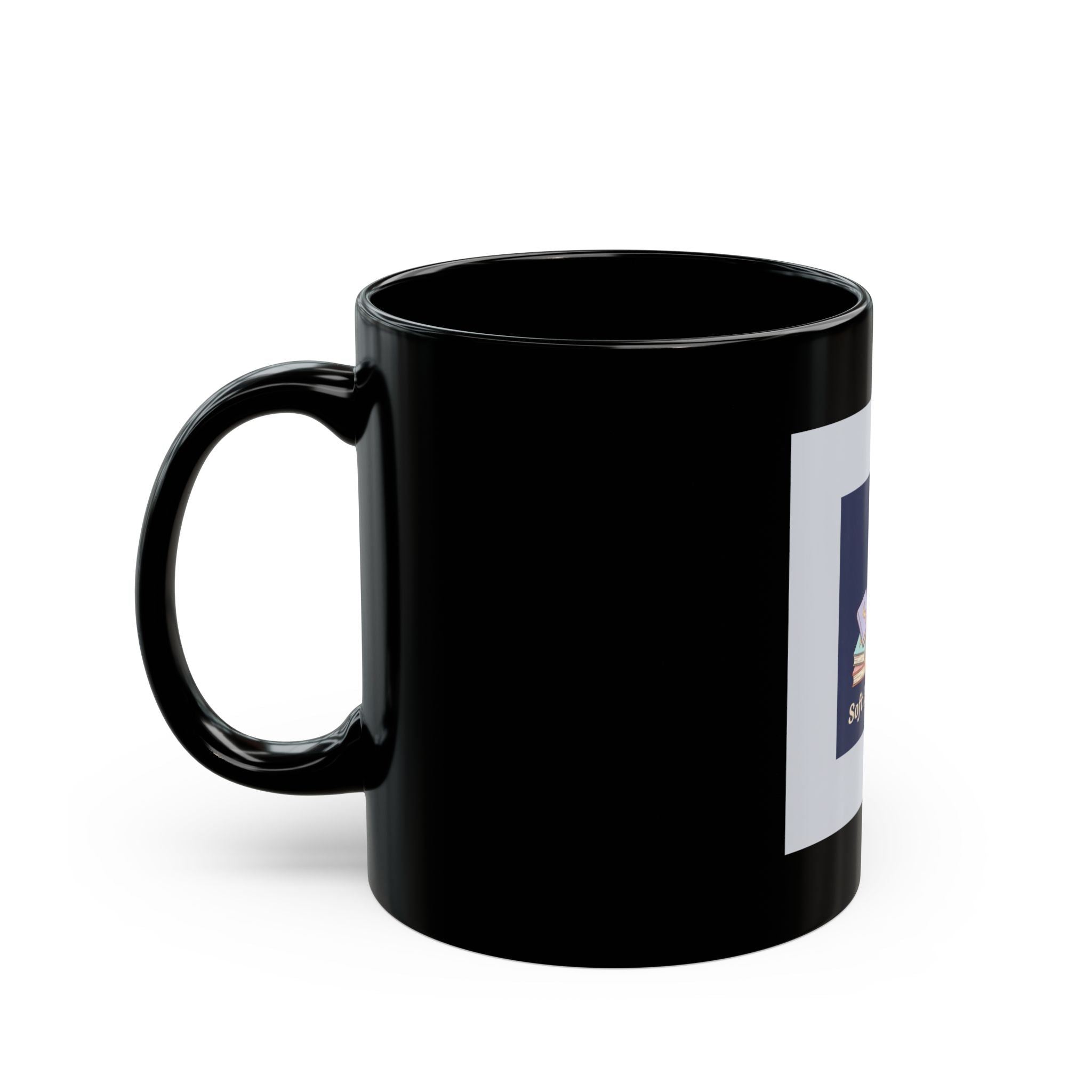 Bunny Black Mug 11oz