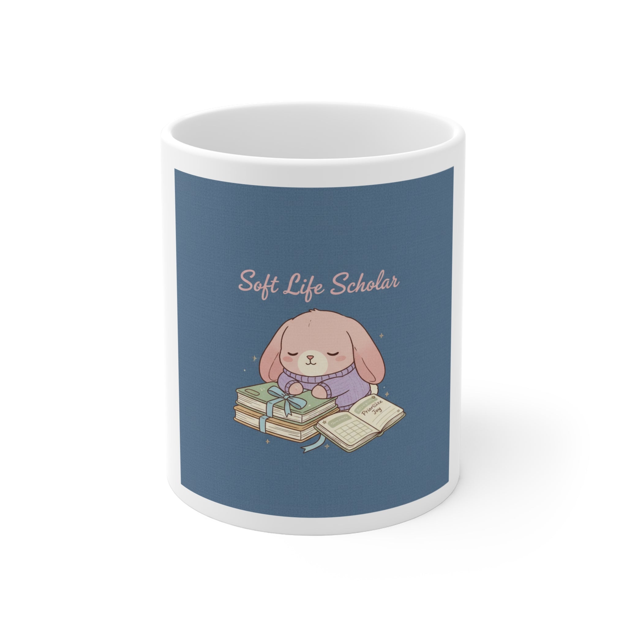 Bunny Mug 11oz – Soft Life Scholar