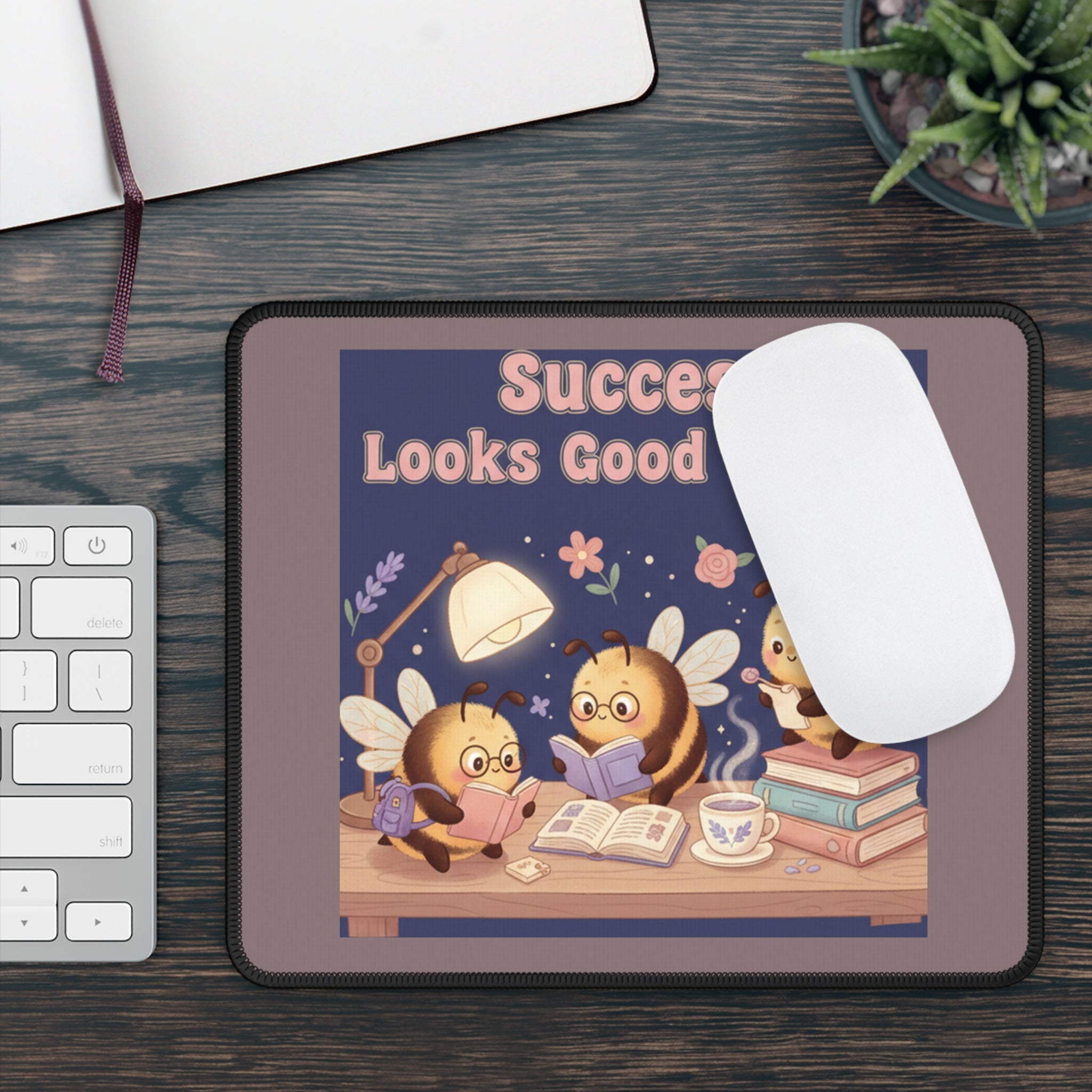 Honeybees Mouse Pad – Success Looks Good on You