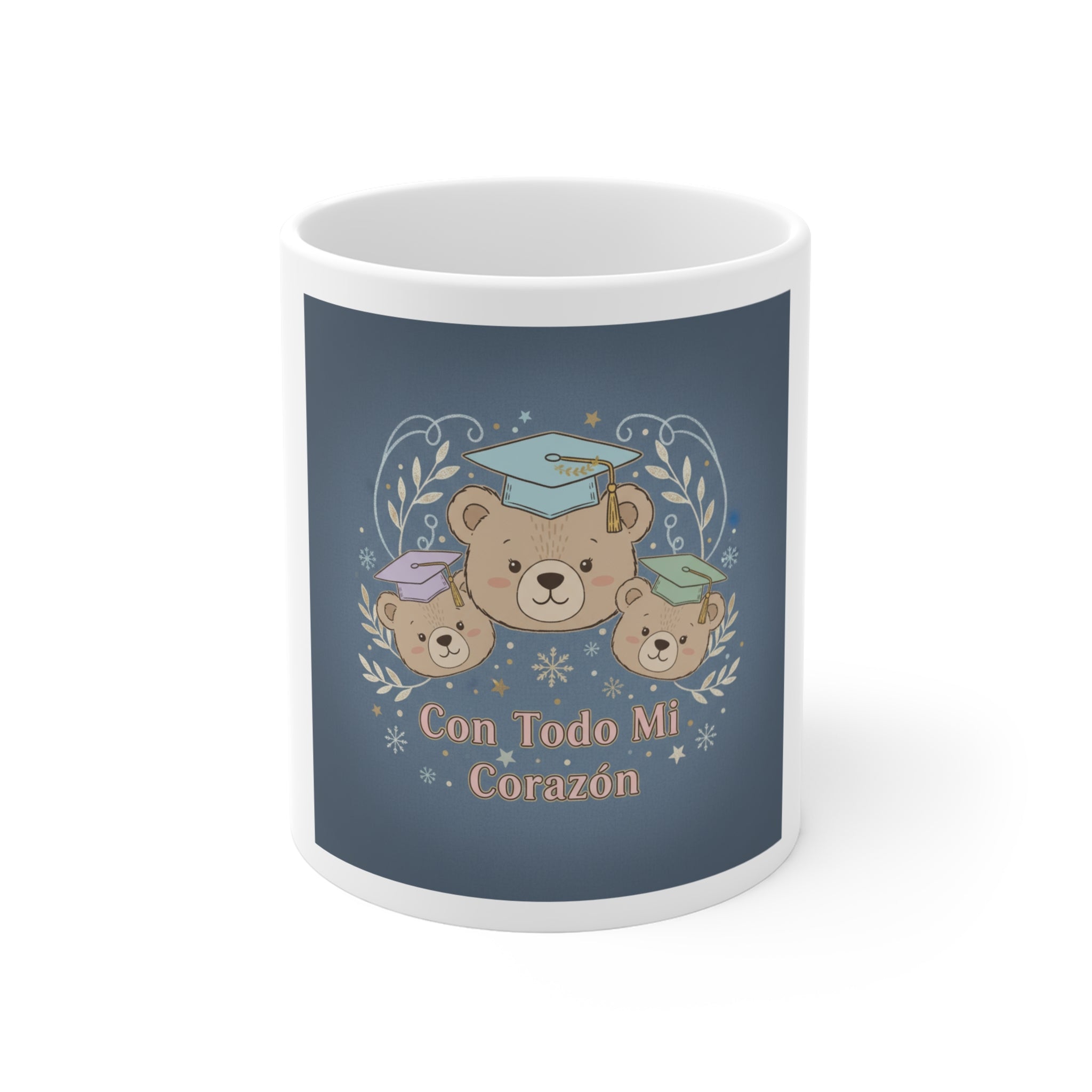 Con Todo Mi Corazón Bear Mug 11oz