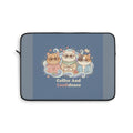Cats With Glasses Laptop Sleeve – Coffee and Confidence