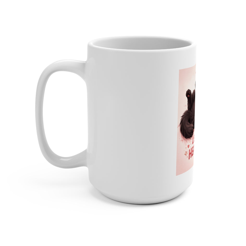 LET YOUR HEART REST Mug 15oz