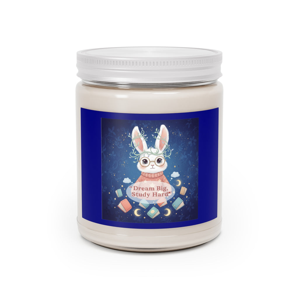 Rabbit Scented Candle – Dream Big, Study Hard