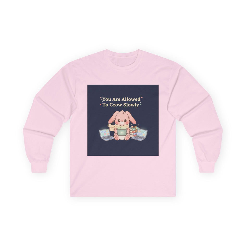 Bunny Long Sleeve Tee – You Are Allowed to Grow Slowly