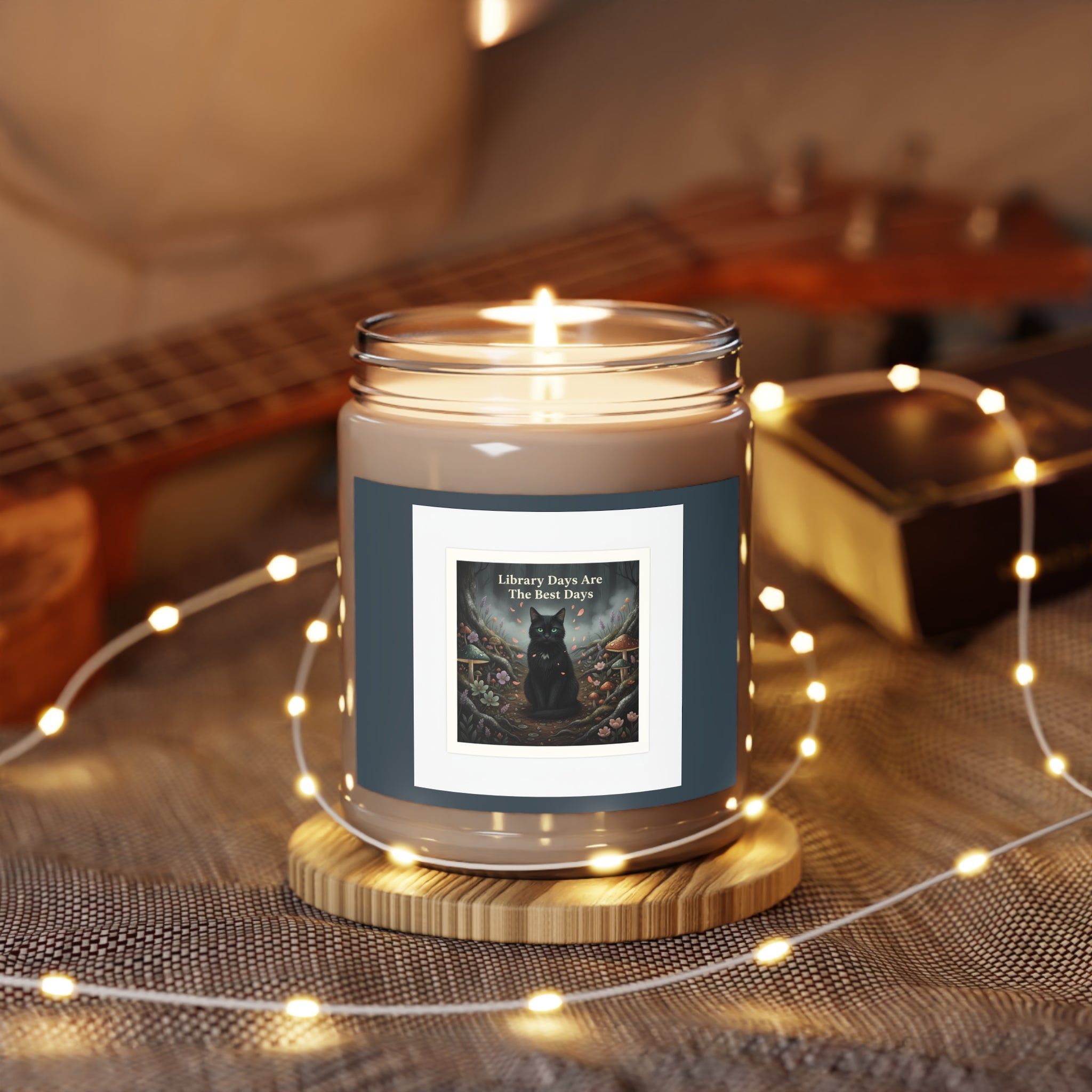 Cat Scented Candle – Library Days Are the Best Days