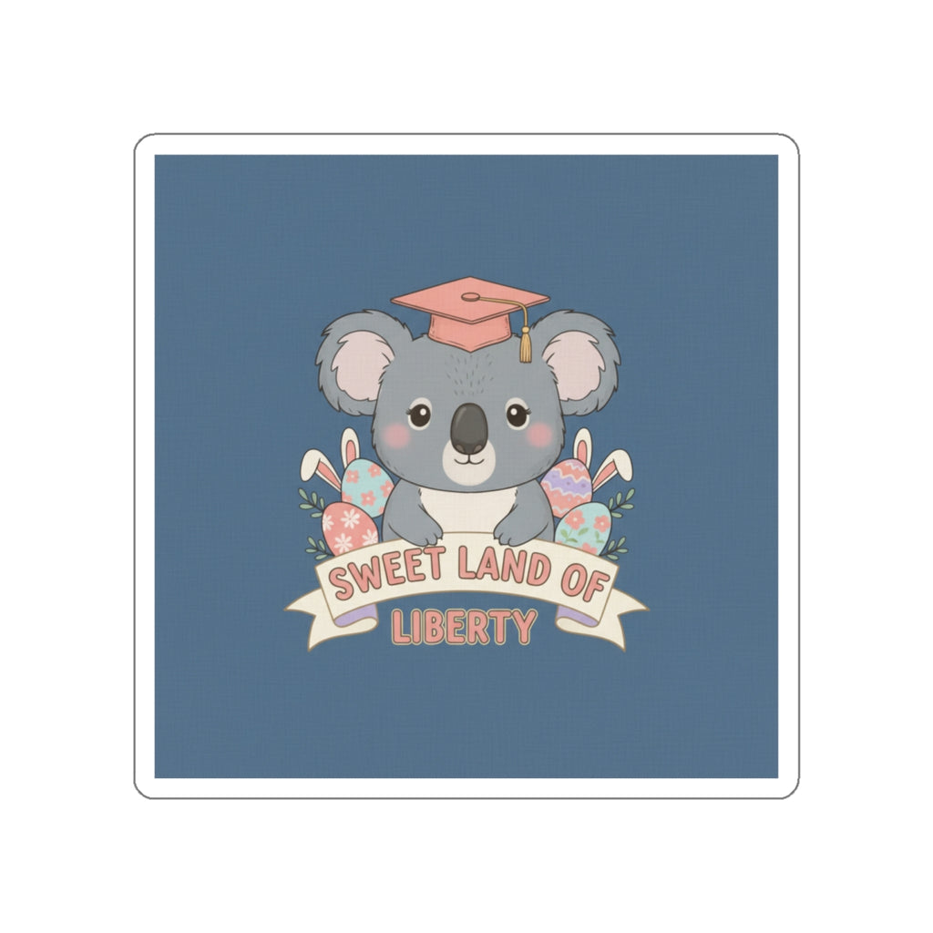 Koala Die-Cut Sticker – Sweet Land of Liberty
