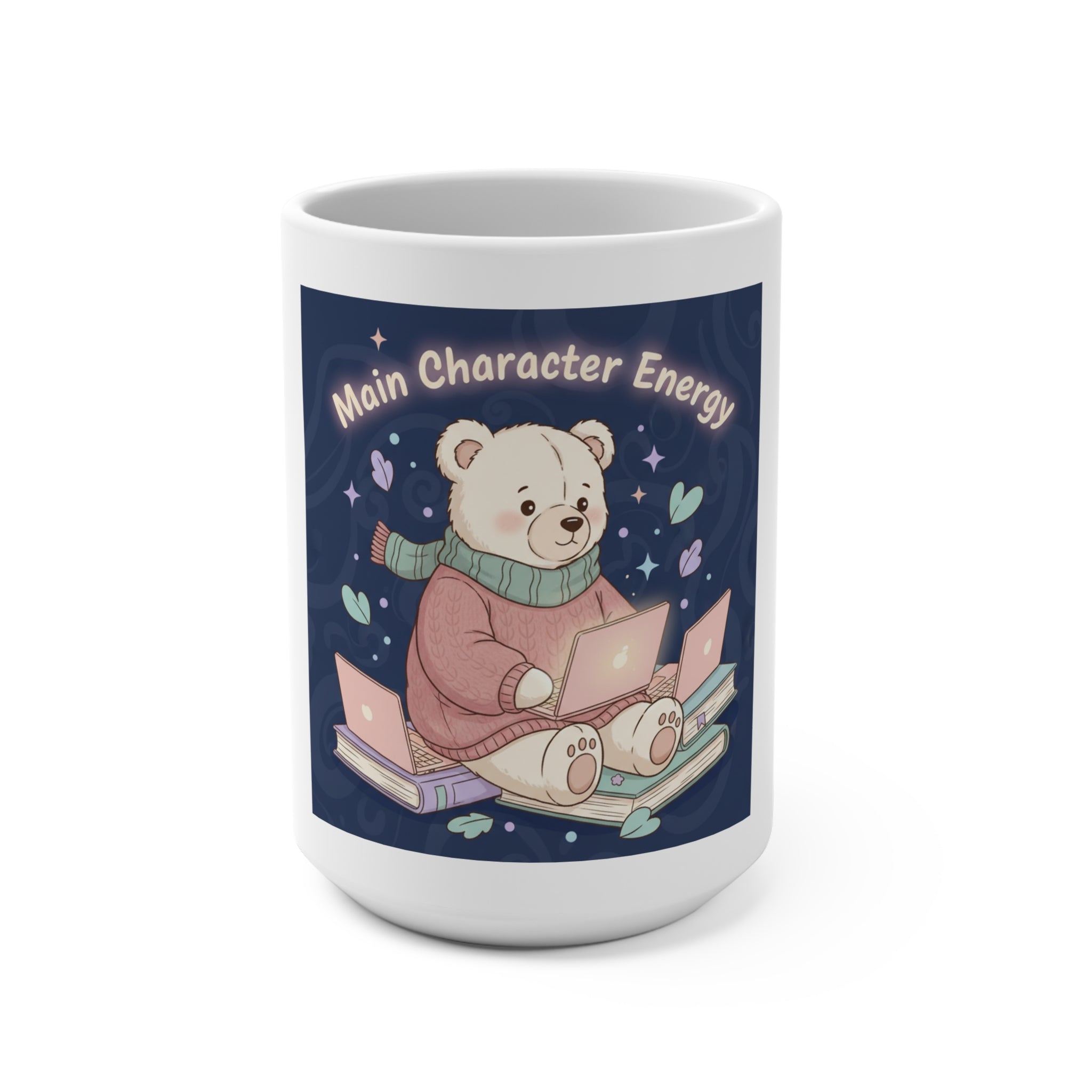 Bear Mug 15oz – Main Character Energy