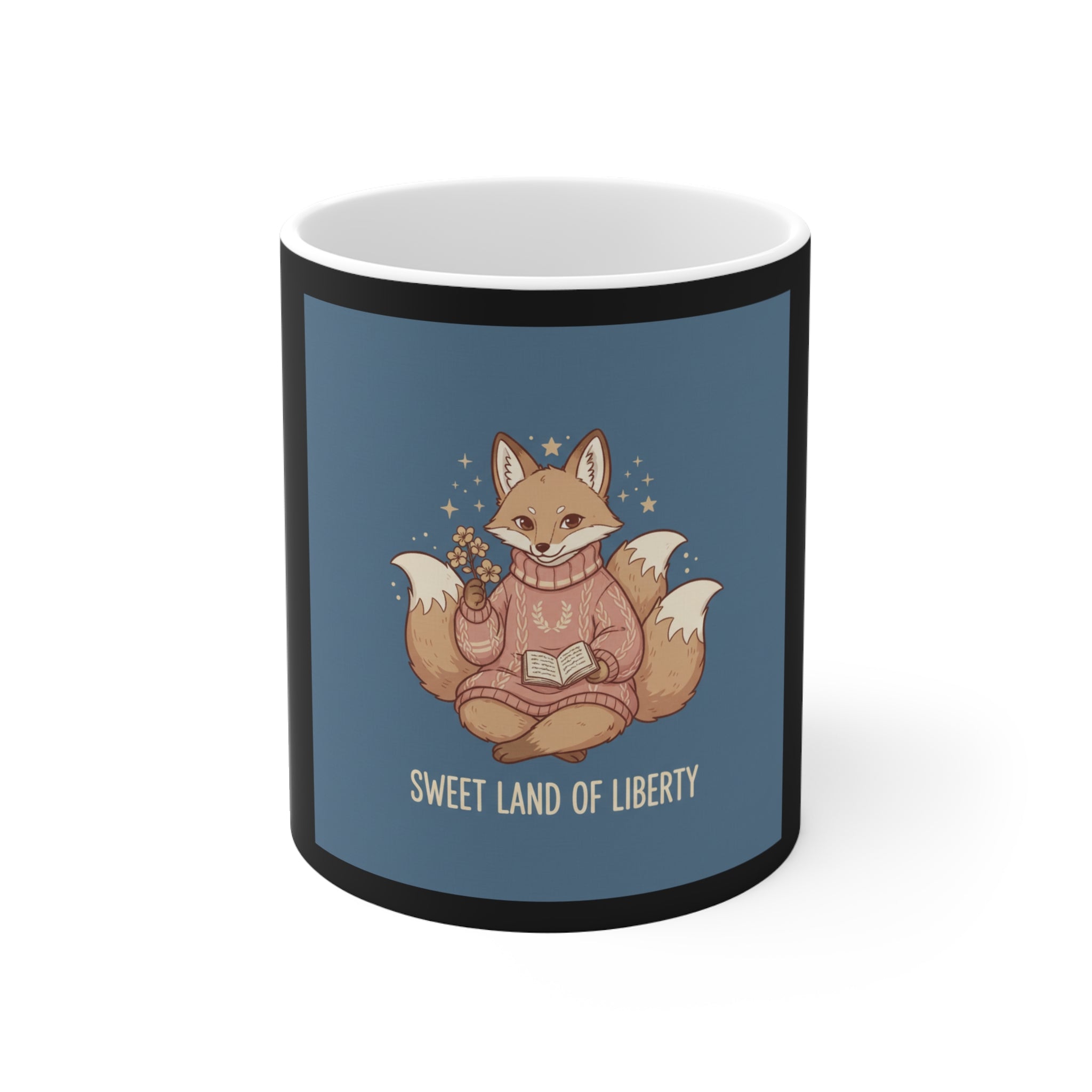 Fox Mug 11oz – Sweet Land of Liberty