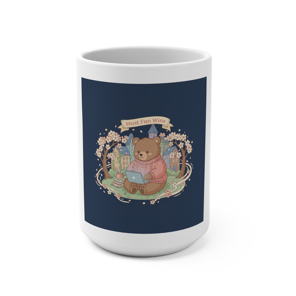 Bear Mug 15oz – Most Fun Wins