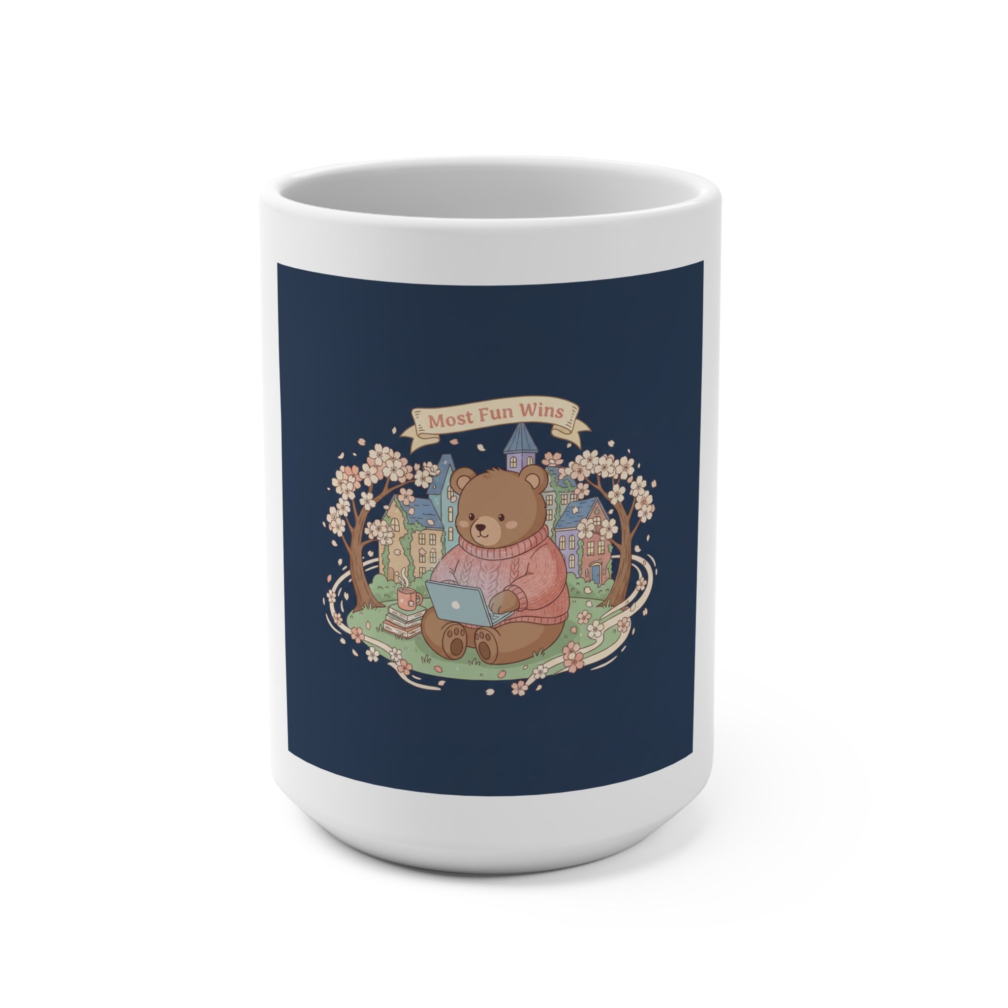 Bear Mug 15oz – Most Fun Wins